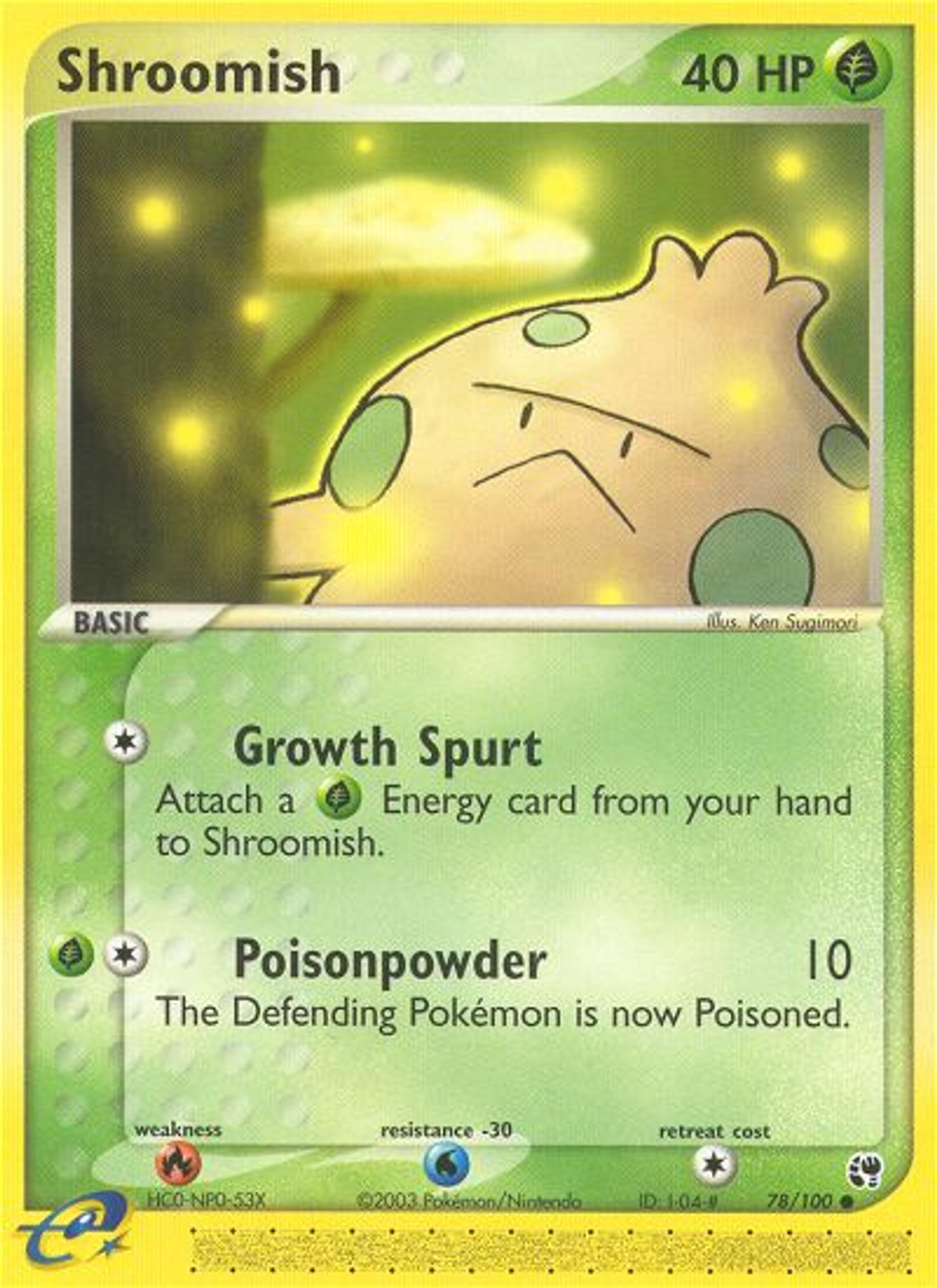 Shroomish — Sandstorm — Pokémon