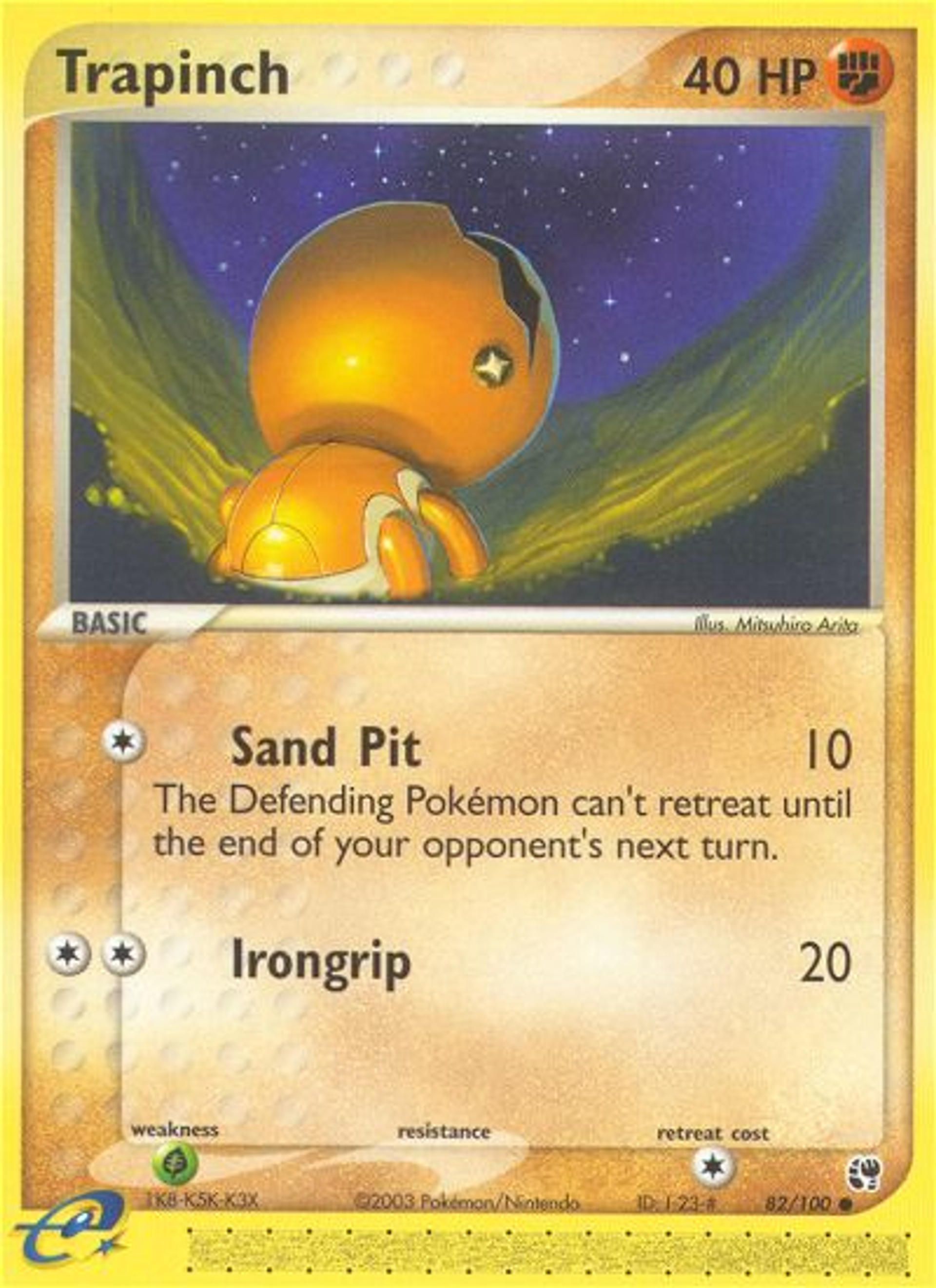 Trapinch — Sandstorm — Pokémon