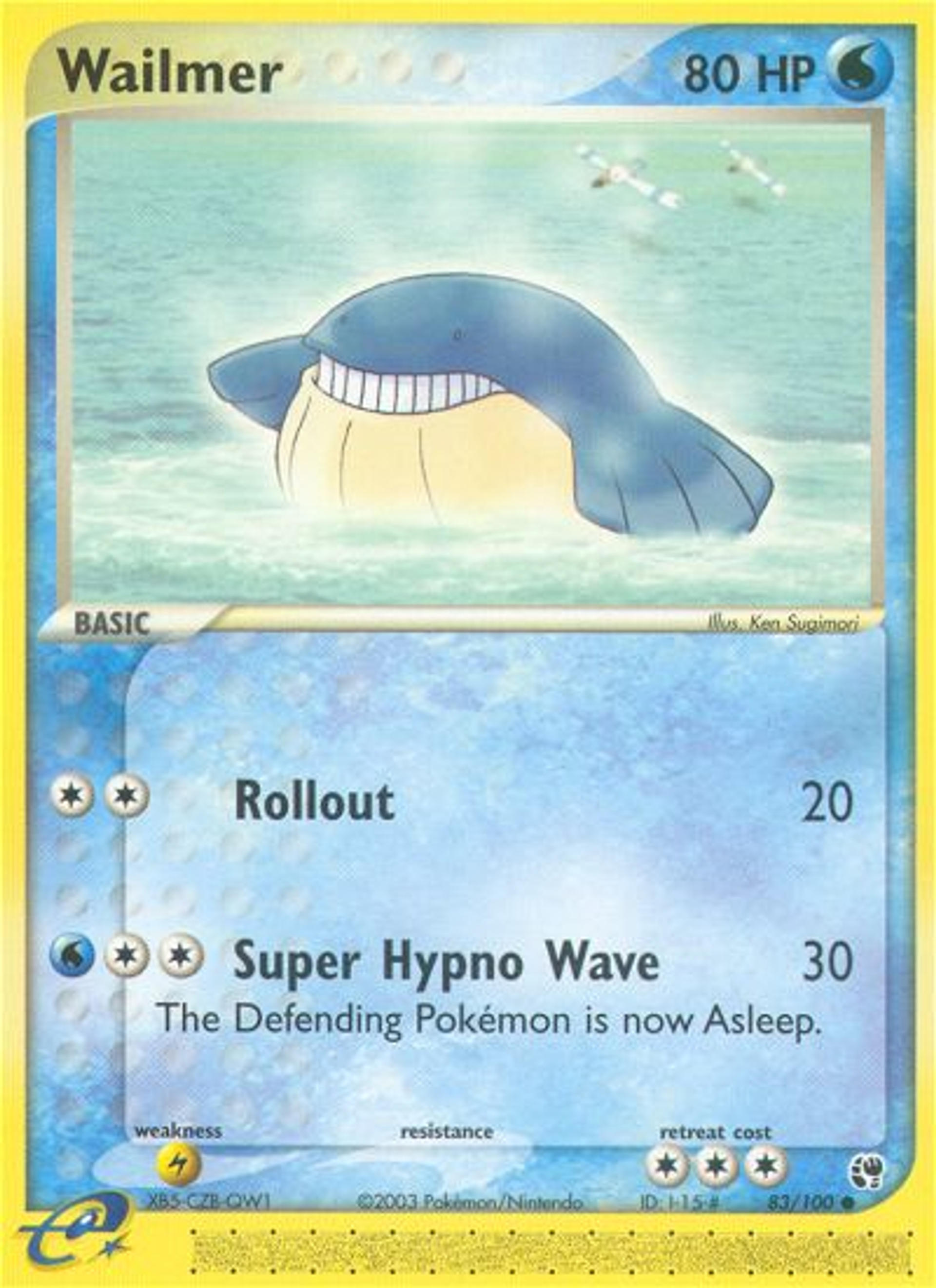 Wailmer — Sandstorm — Pokémon