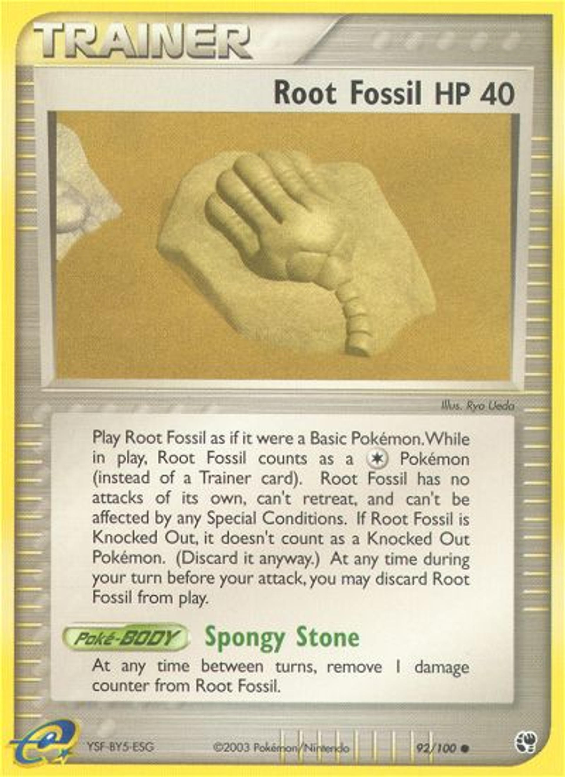 Root Fossil — Sandstorm — Pokémon
