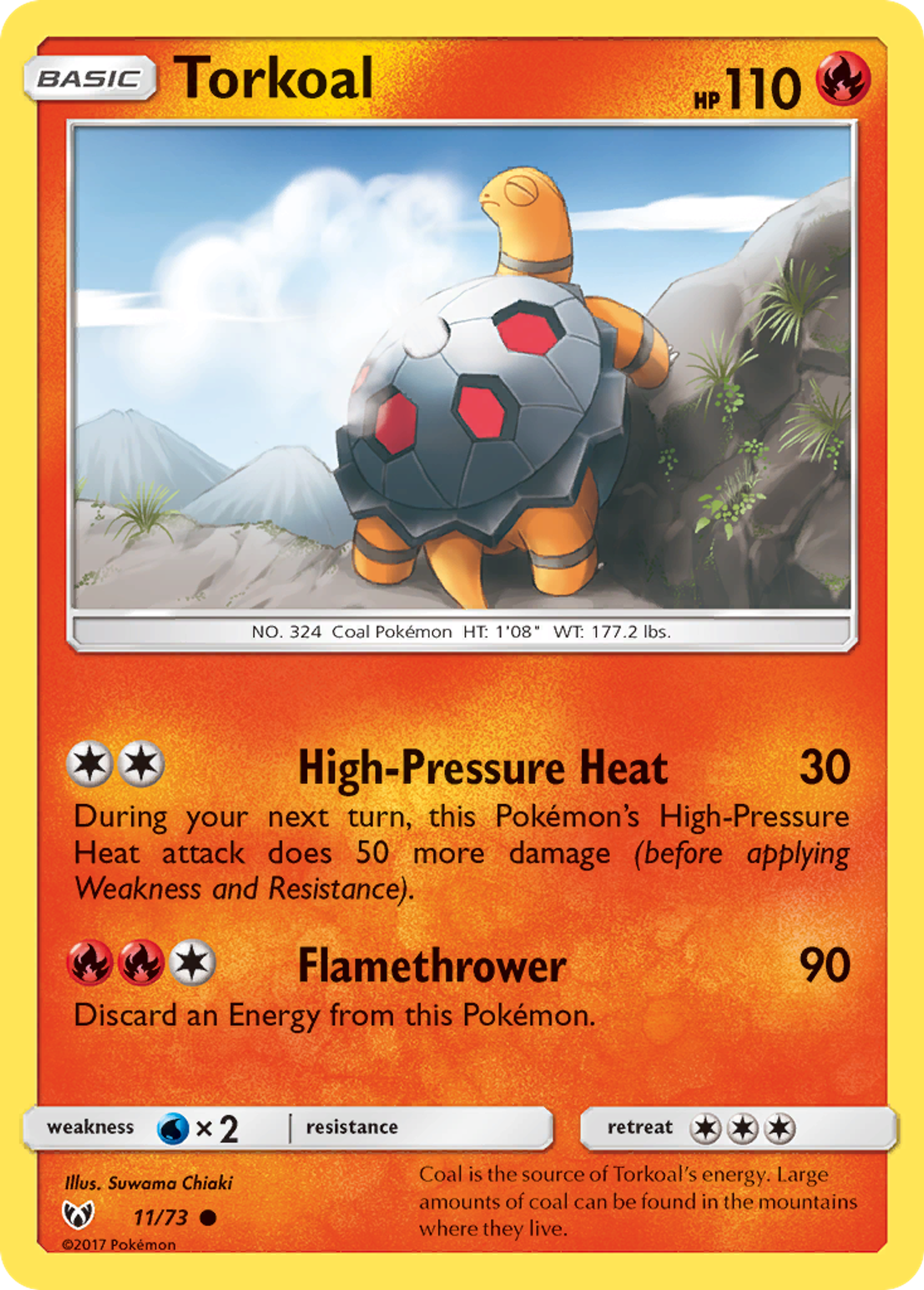 Torkoal — Shining Legends — Pokémon