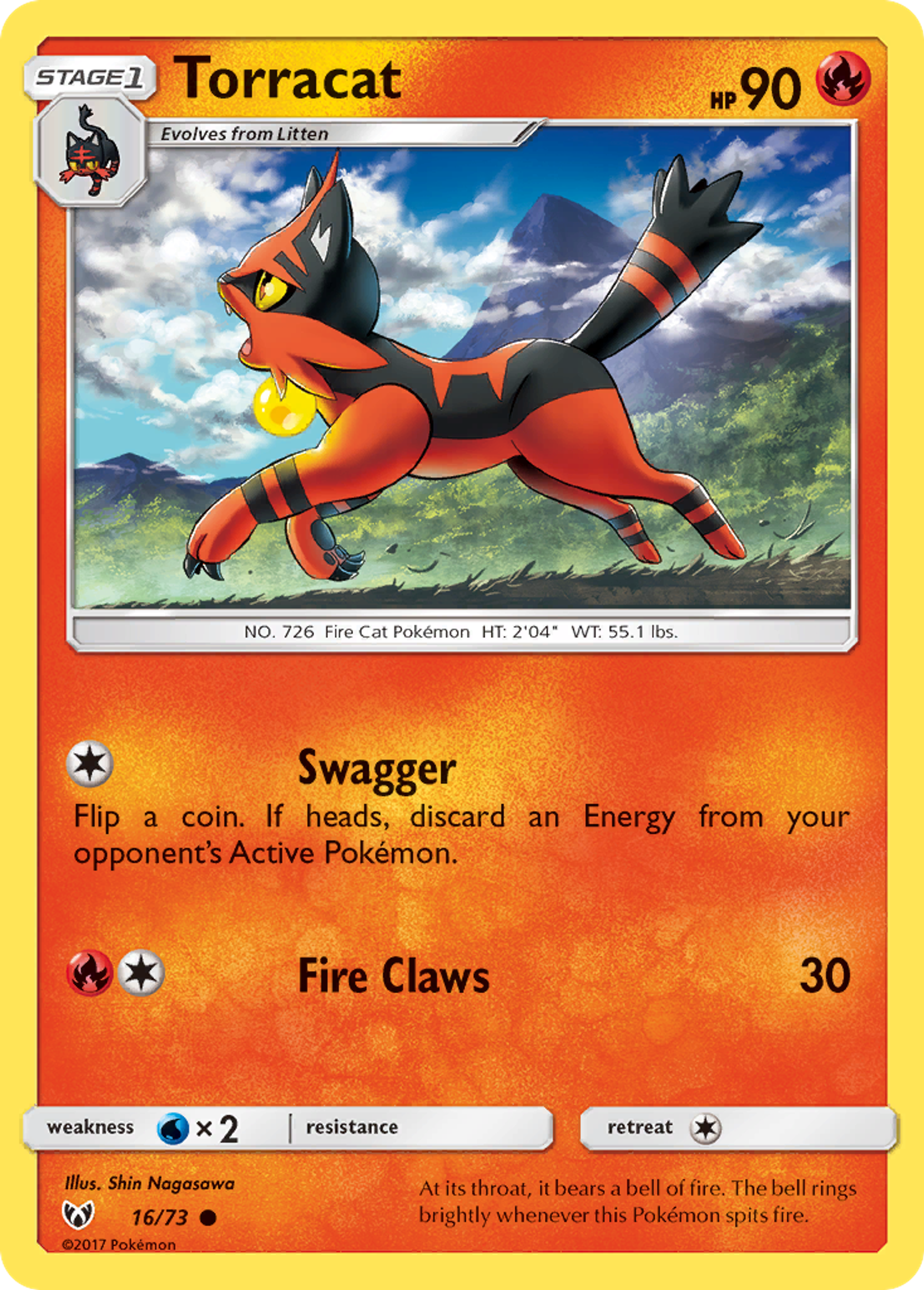 Torracat — Shining Legends — Pokémon