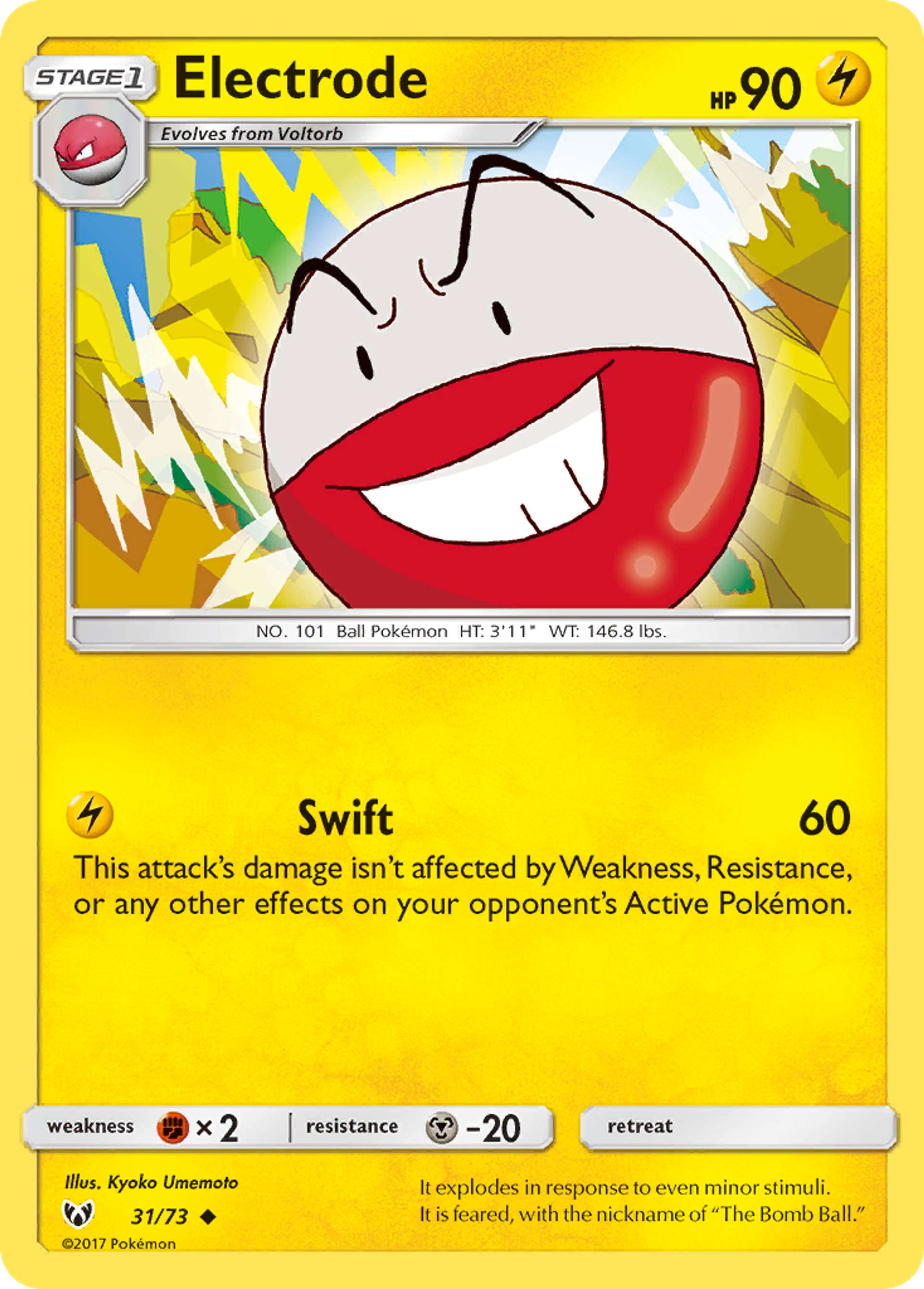 Electrode — Shining Legends — Pokémon