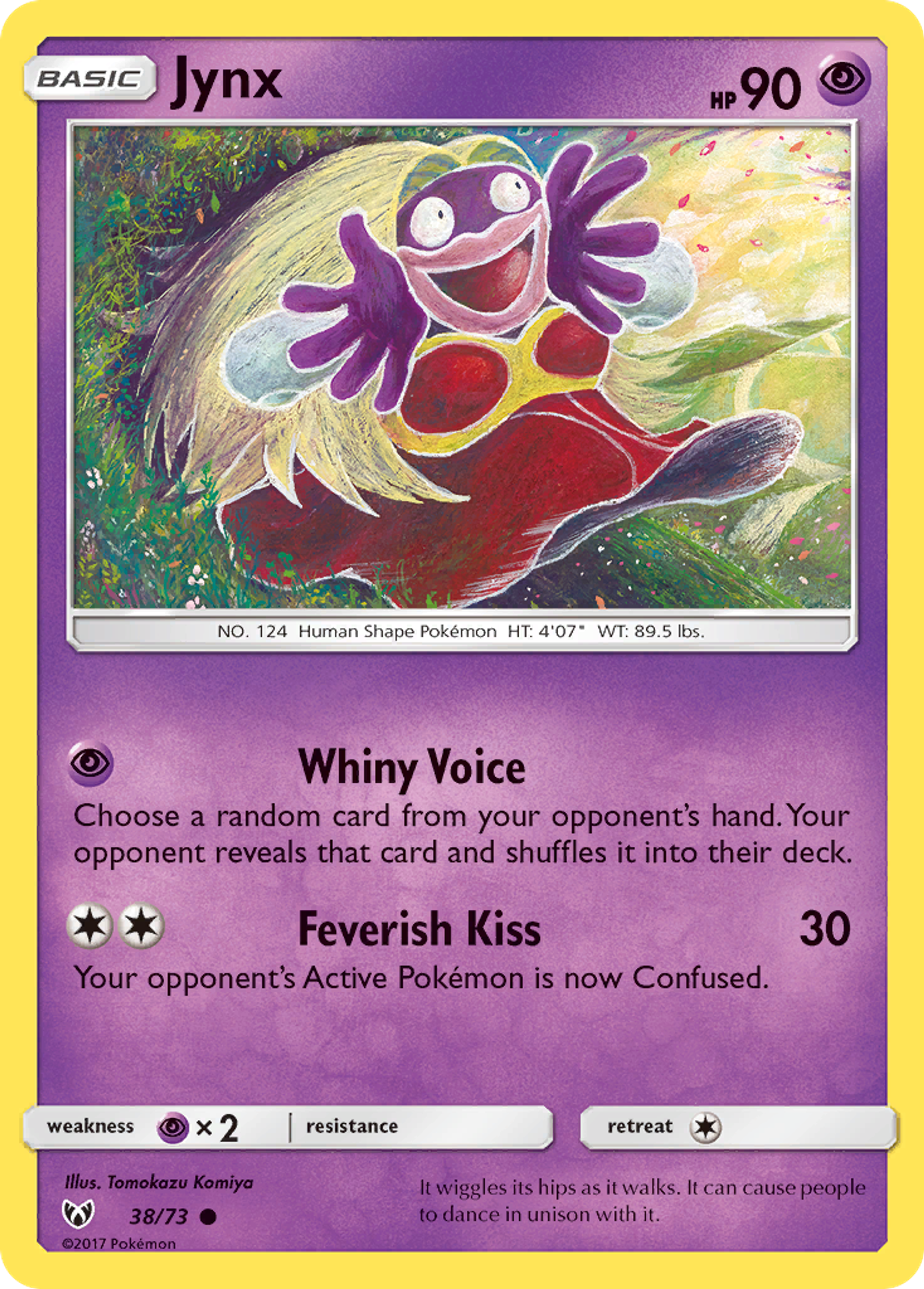 Jynx — Shining Legends — Pokémon