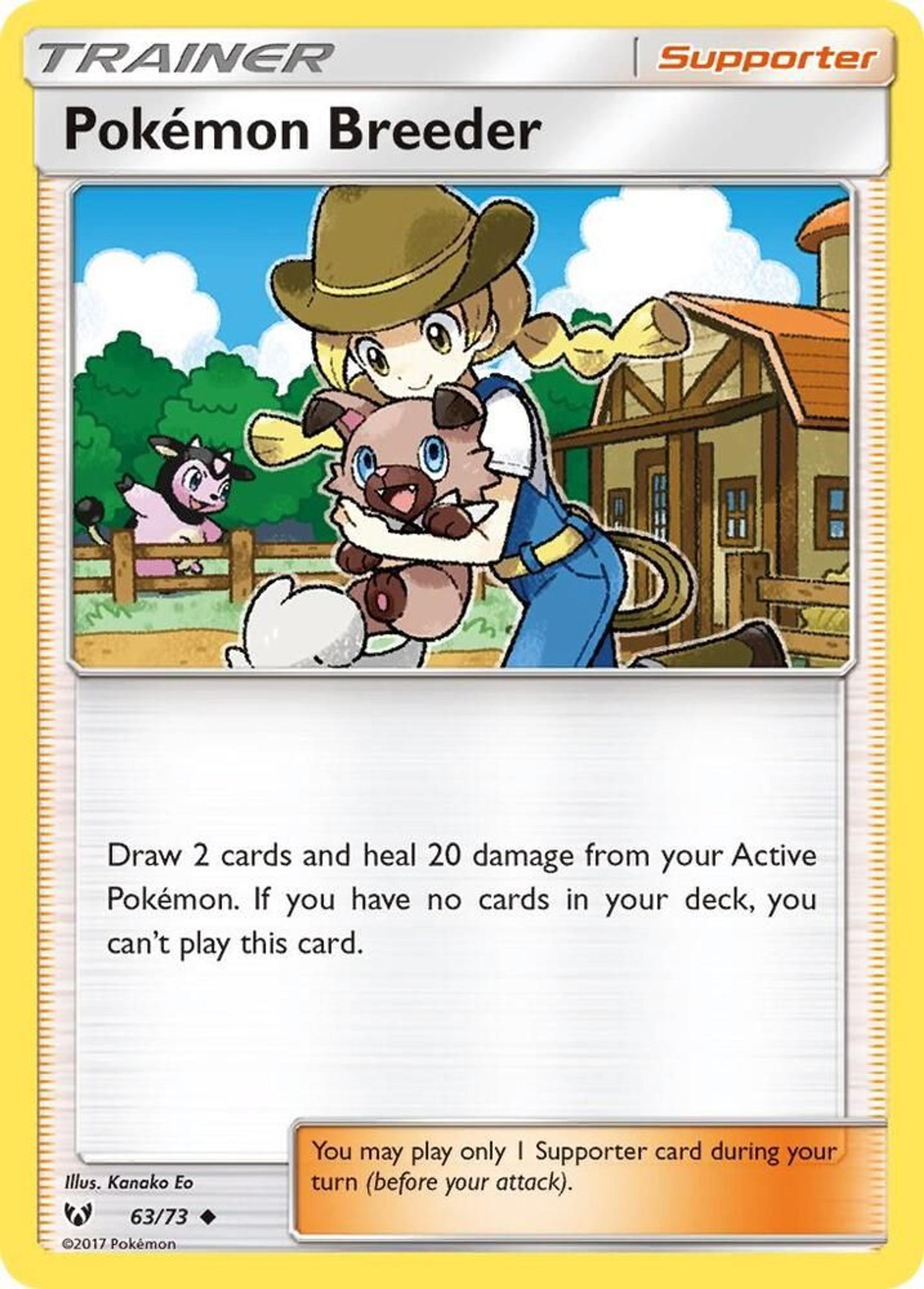 Pokemon Breeder — Shining Legends — Pokémon