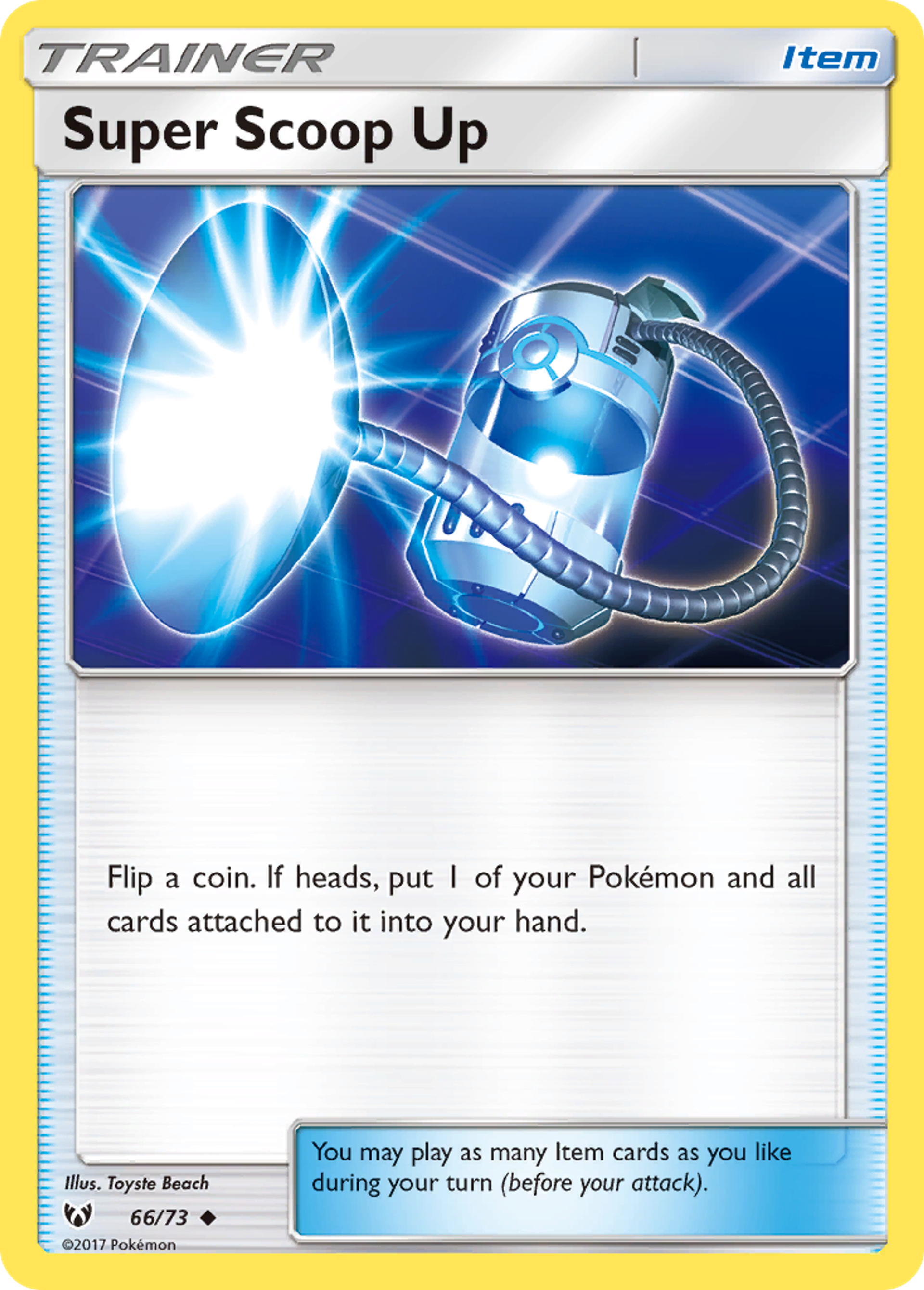 Super Scoop Up — Shining Legends — Pokémon