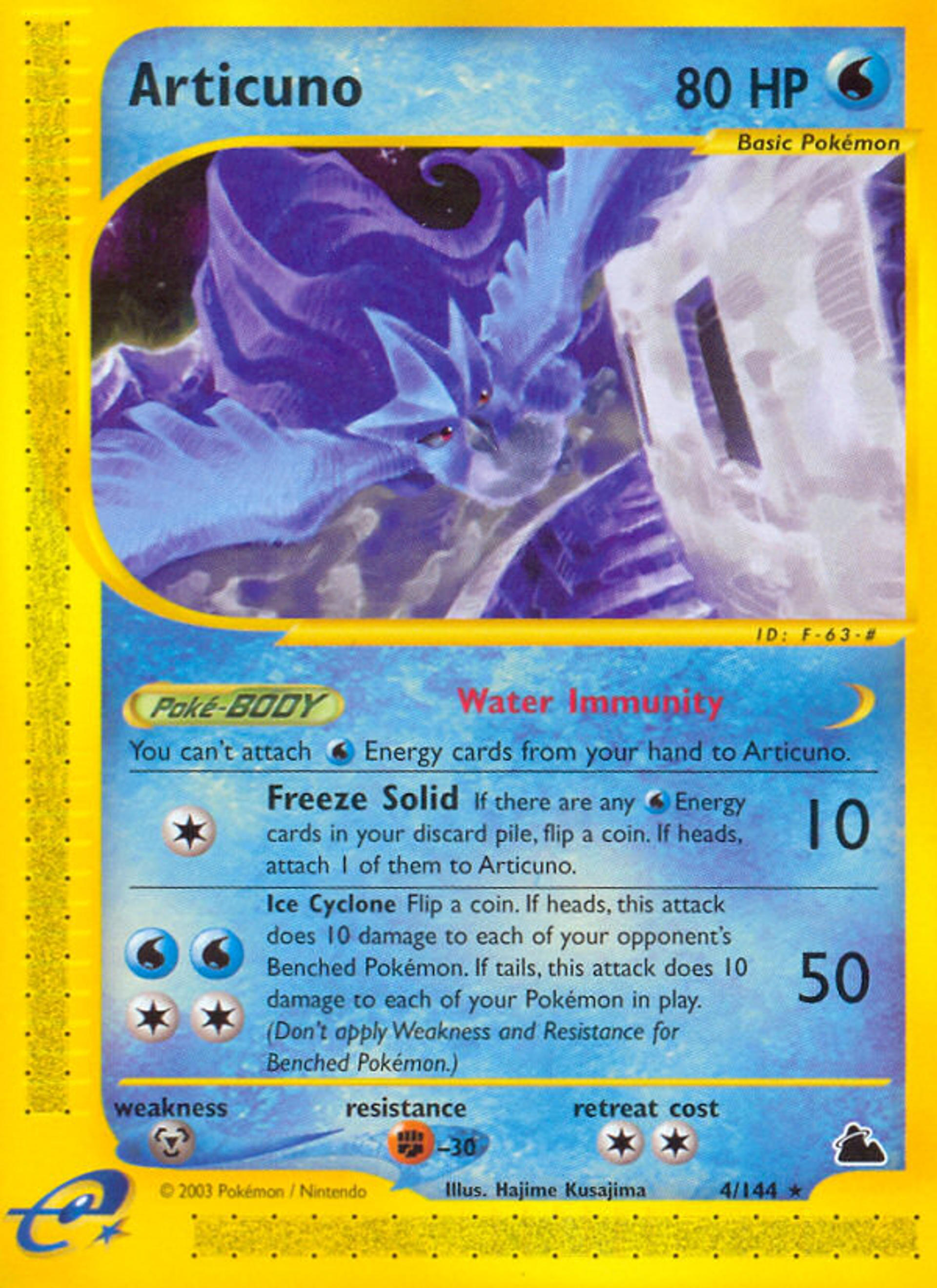 Articuno — Skyridge — Pokemon
