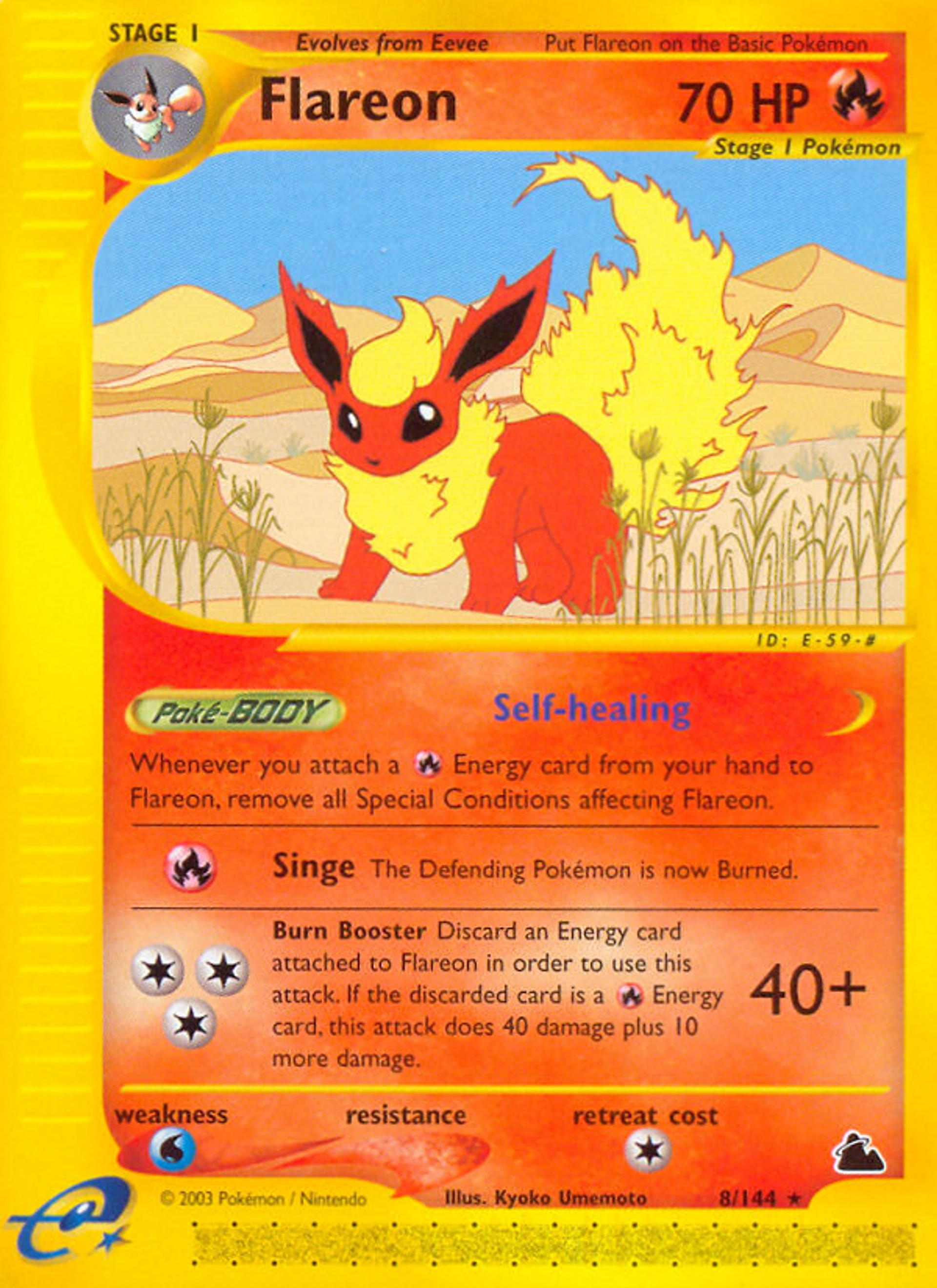 Flareon — Skyridge — Pokemon