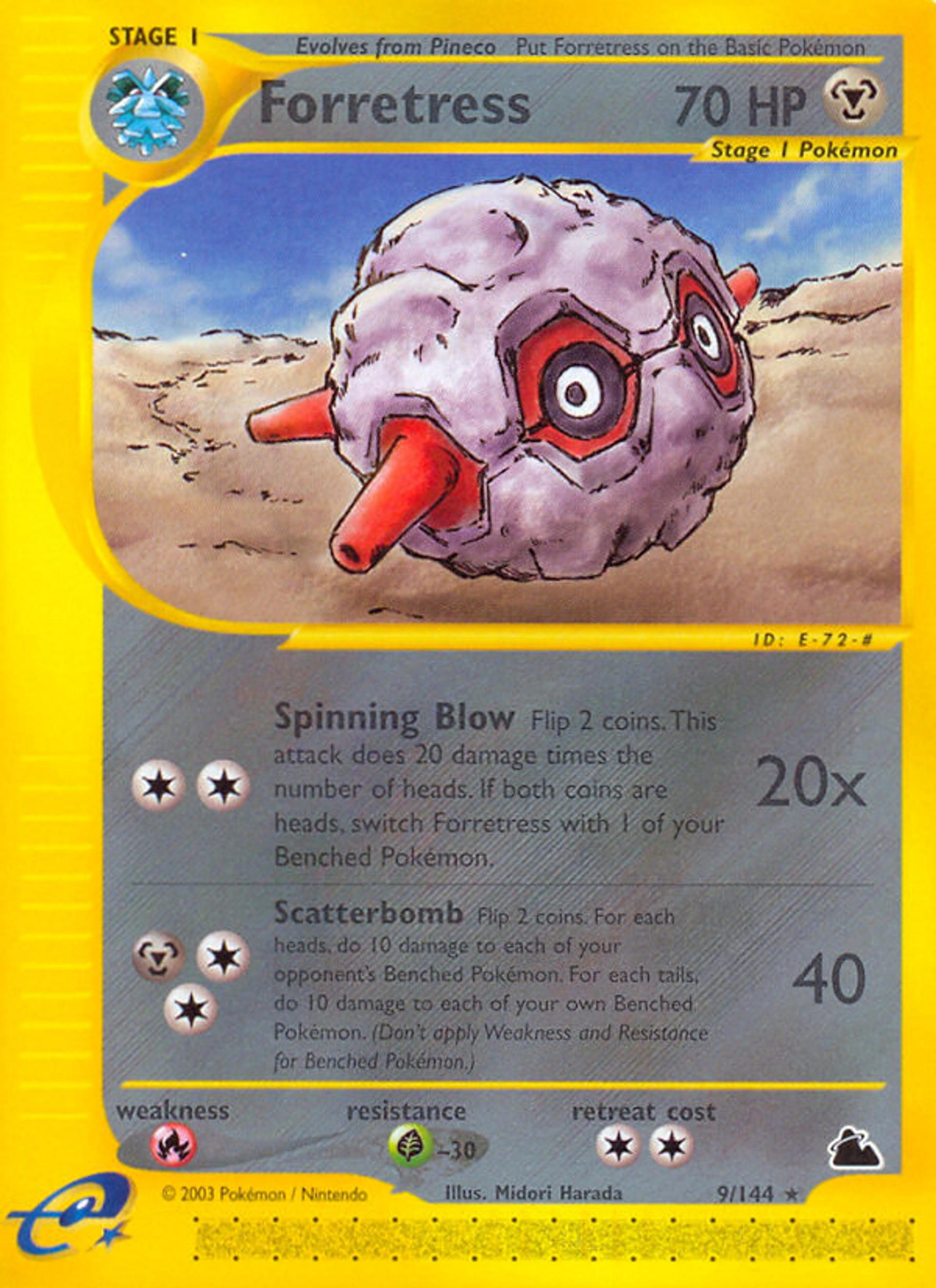 Forretress — Skyridge — Pokemon