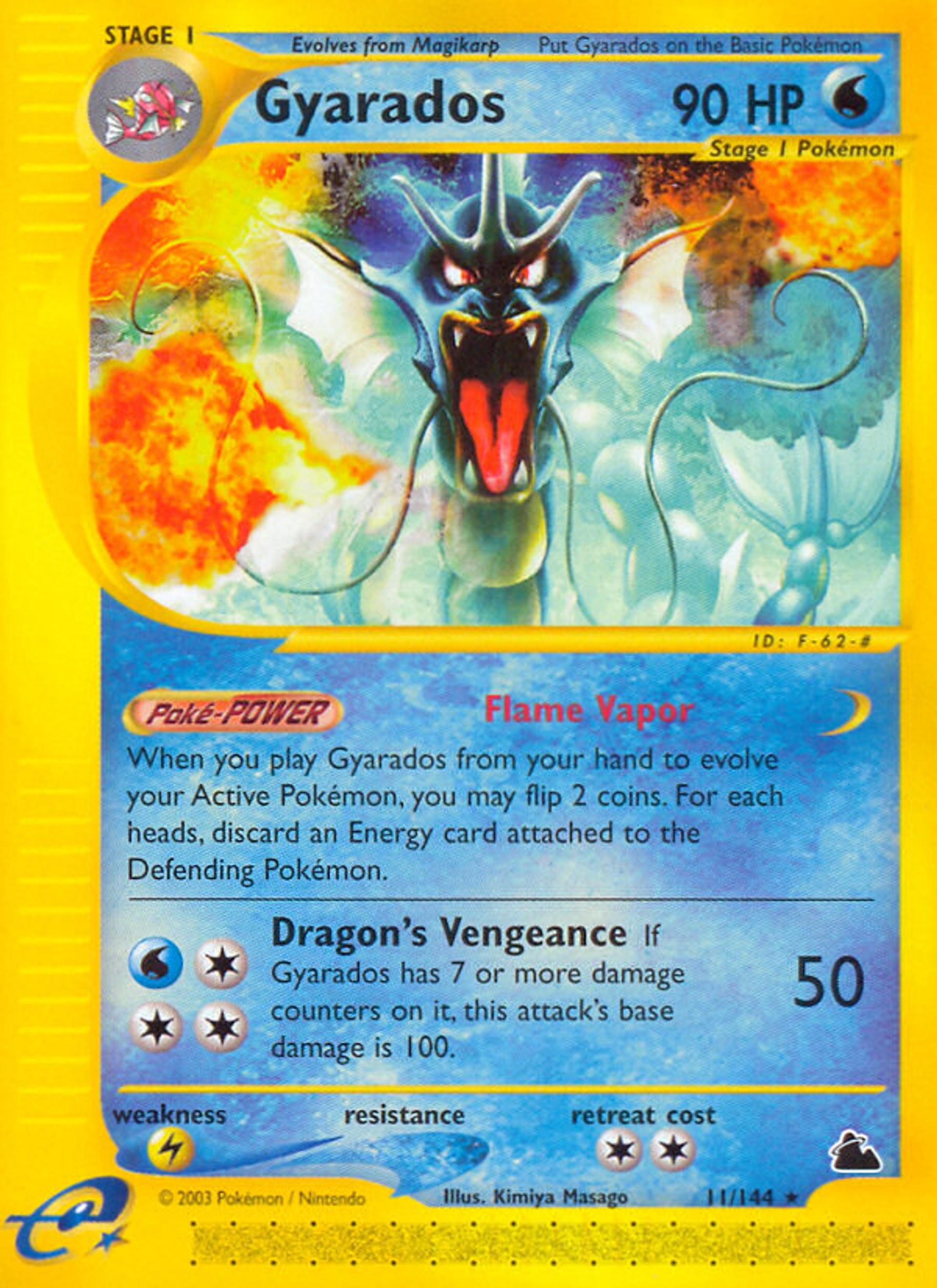 Gyarados — Skyridge — Pokemon
