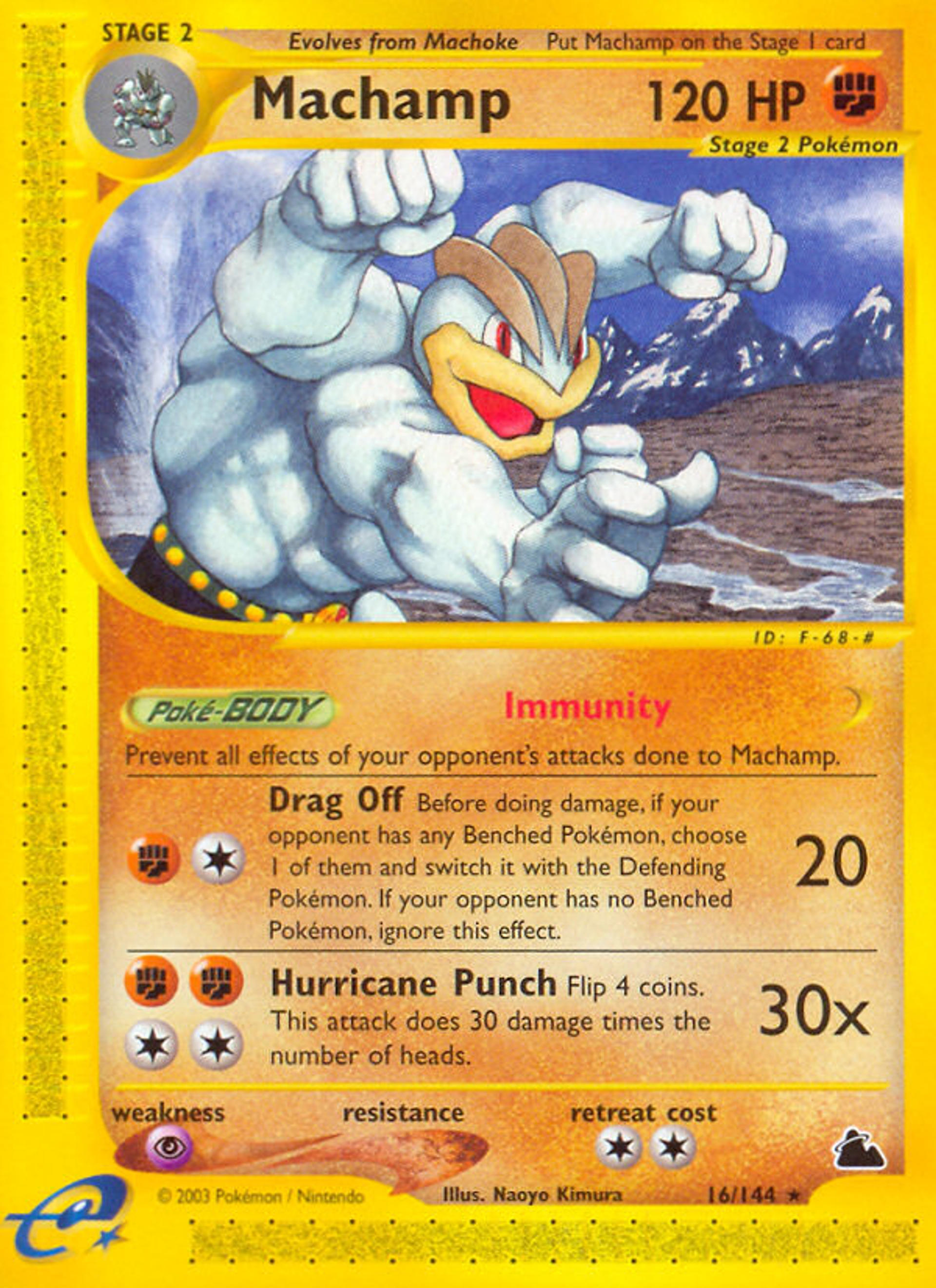 Machamp — Skyridge — Pokemon