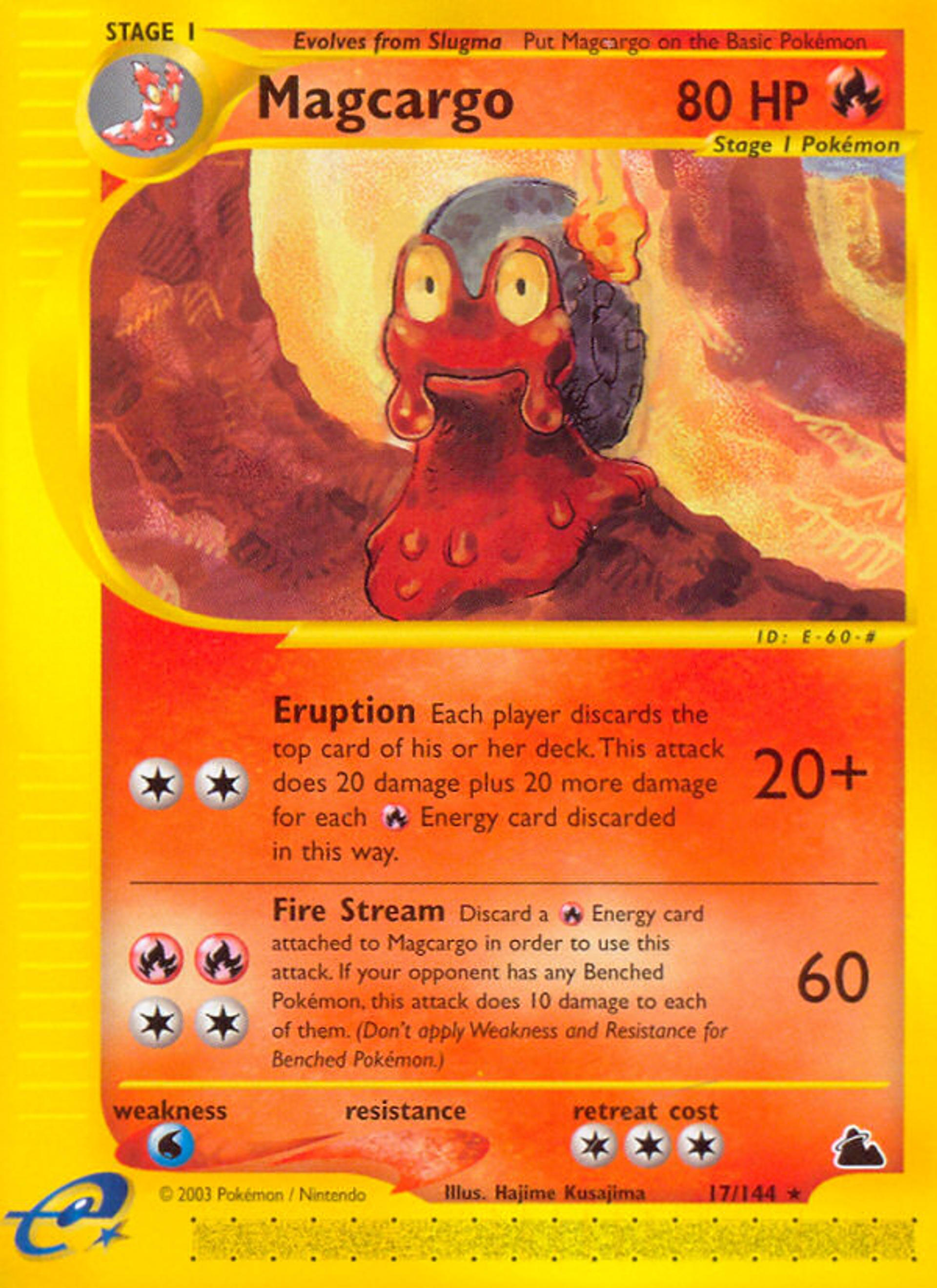 Magcargo — Skyridge — Pokemon
