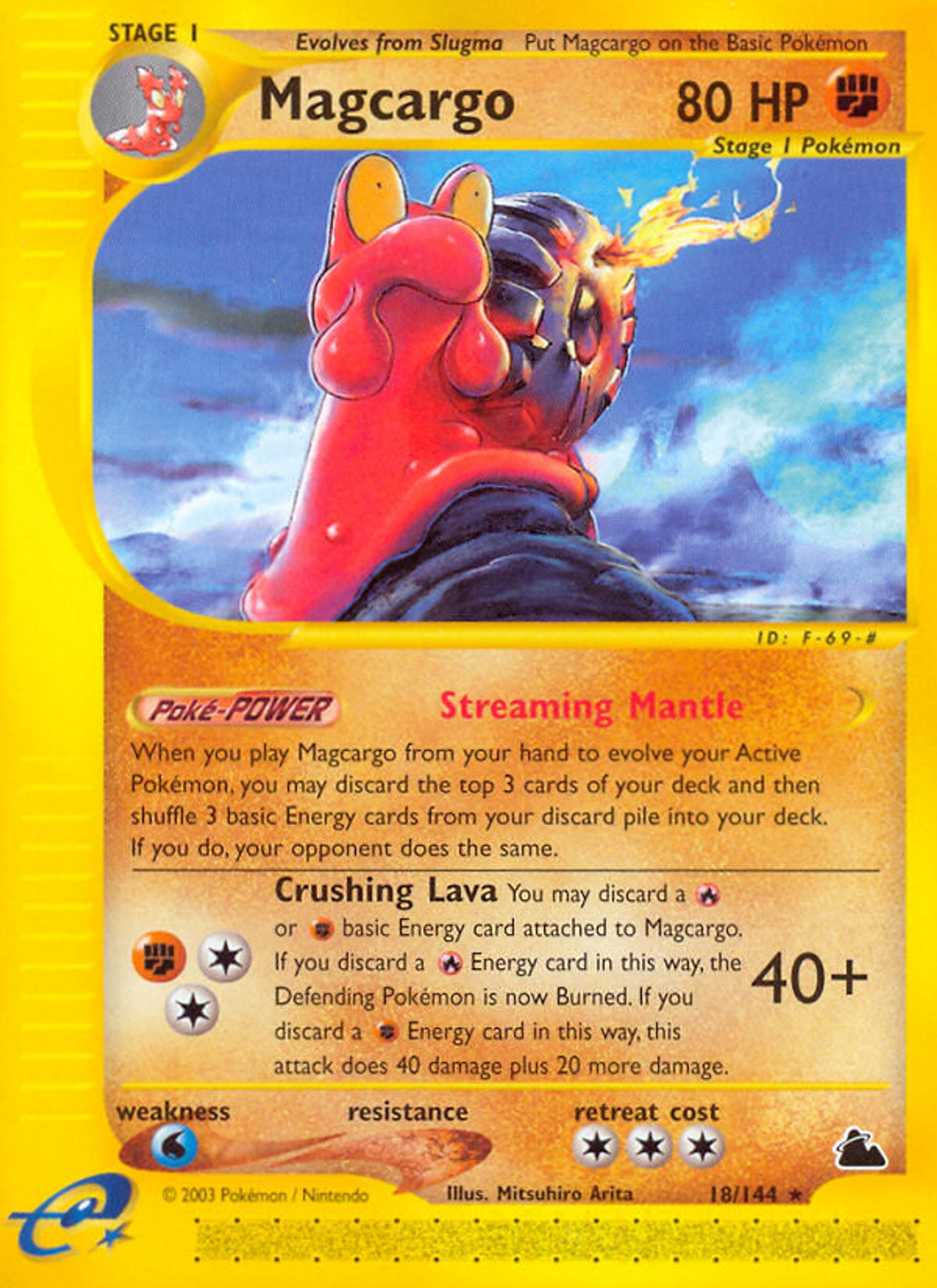 Magcargo — Skyridge — Pokemon