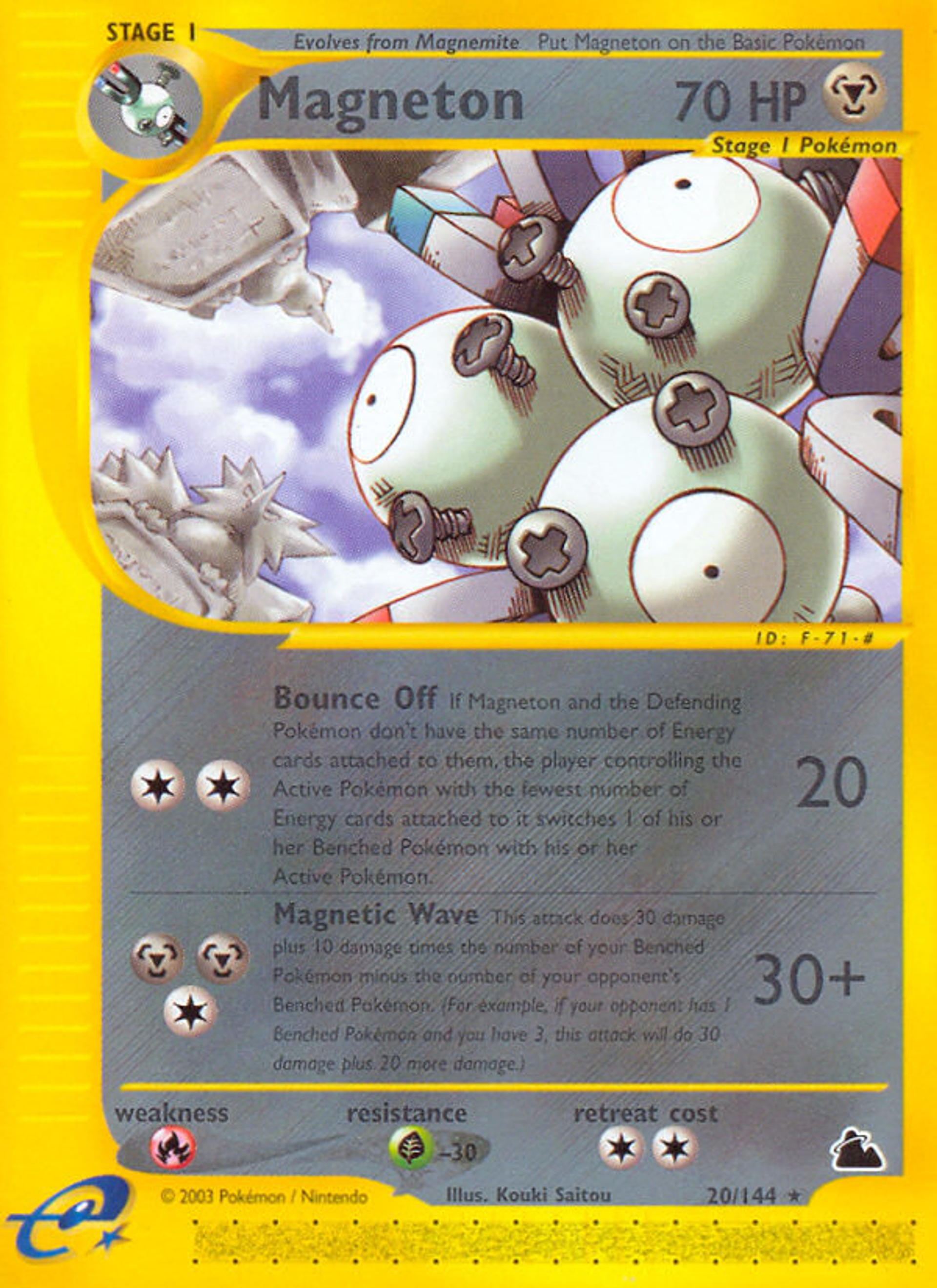 Magneton — Skyridge — Pokemon