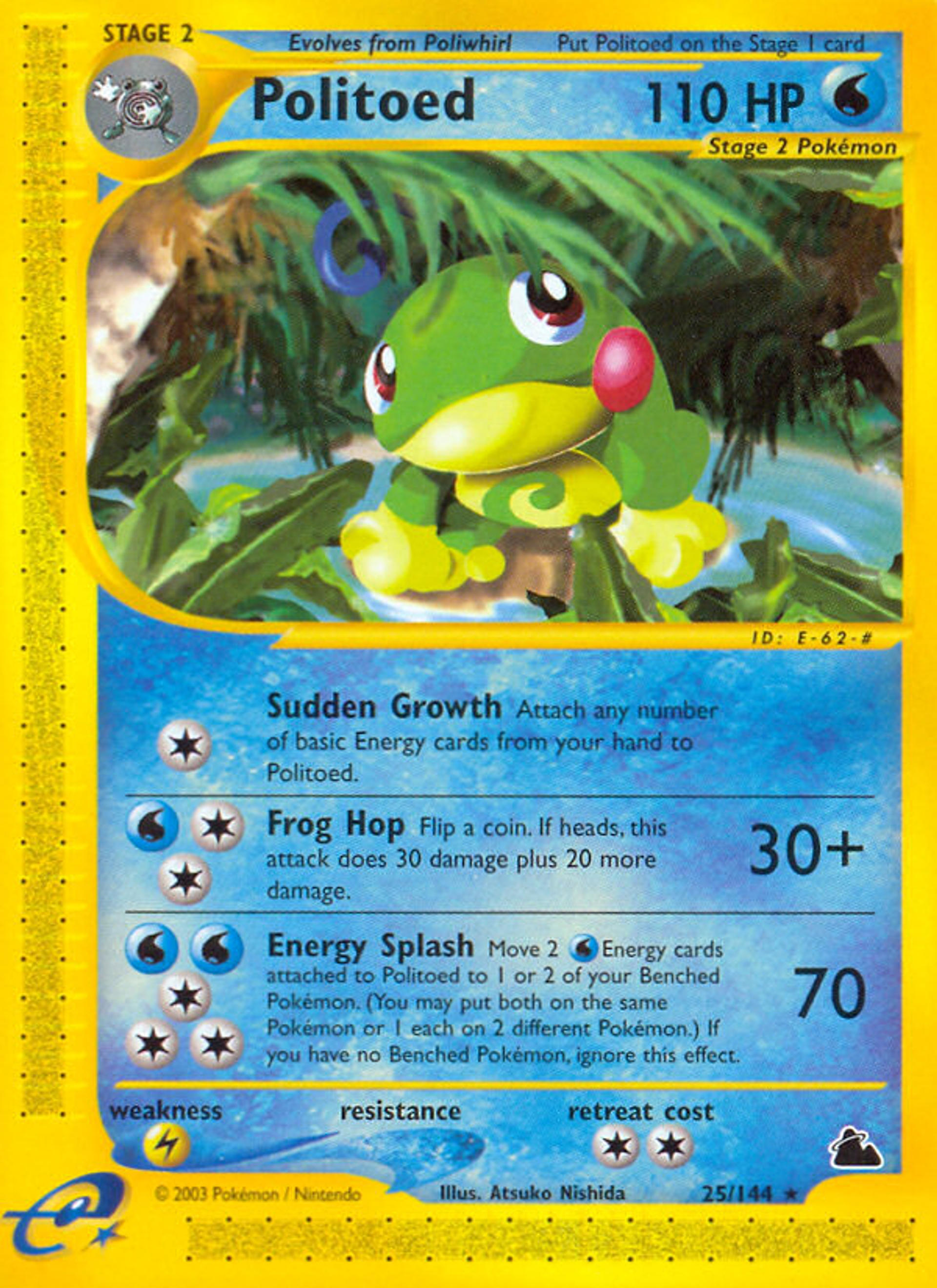 Politoed — Skyridge — Pokemon