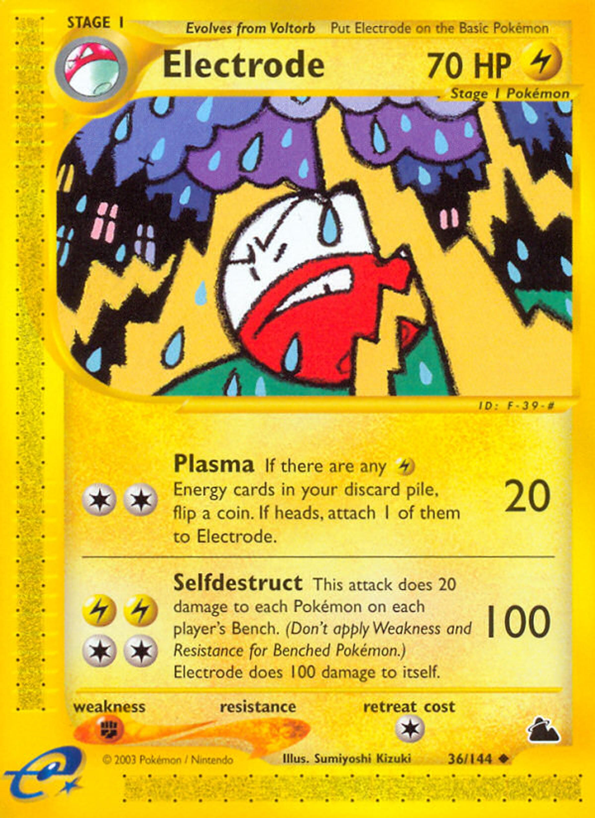 Electrode — Skyridge — Pokemon