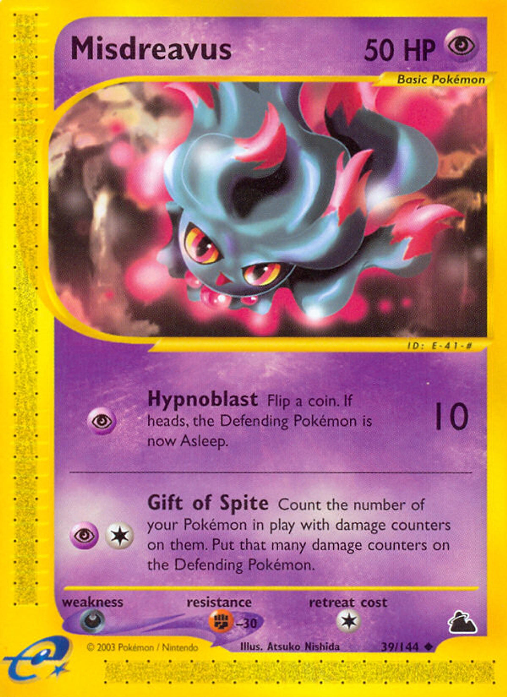 Misdreavus — Skyridge — Pokemon