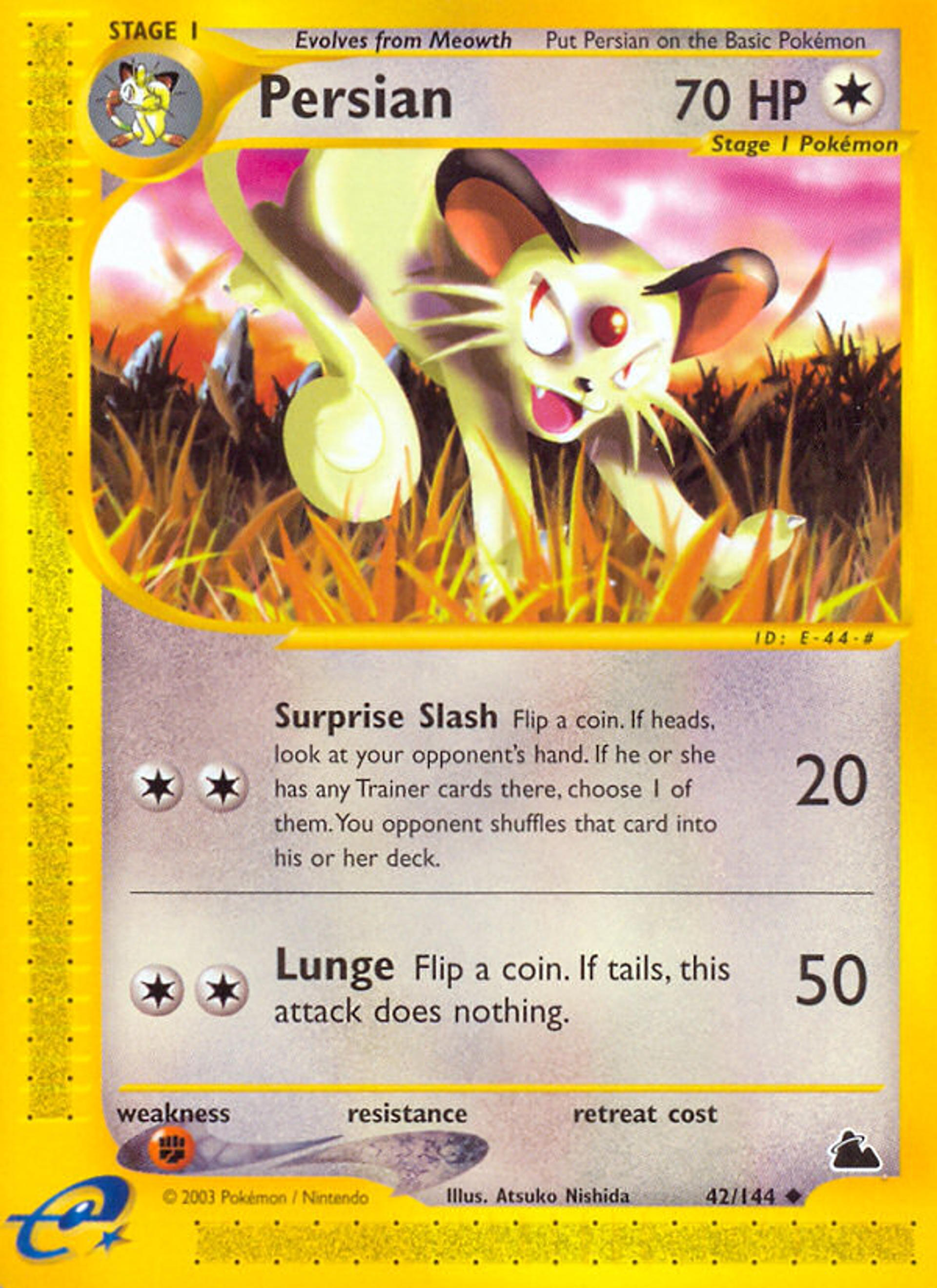 Persian — Skyridge — Pokemon