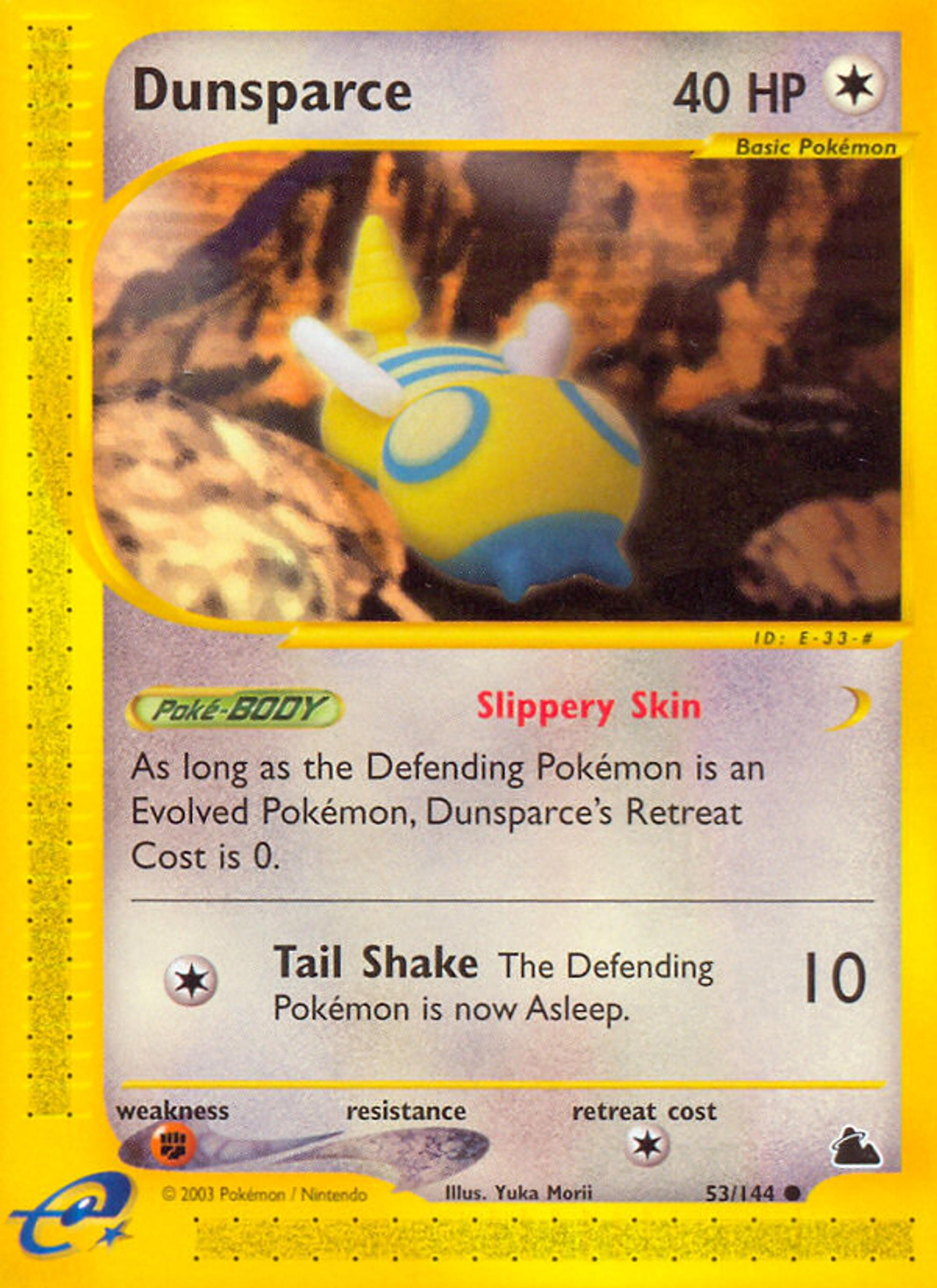 Dunsparce — Skyridge — Pokémon