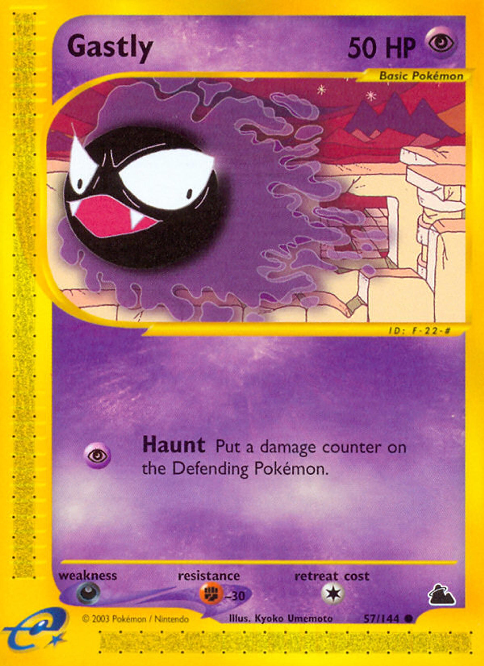 Gastly — Skyridge — Pokemon