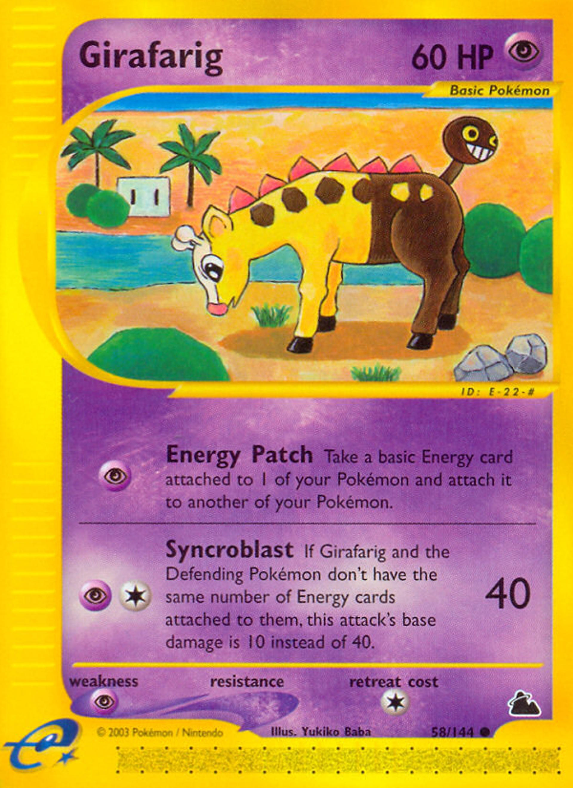 Girafarig — Skyridge — Pokemon