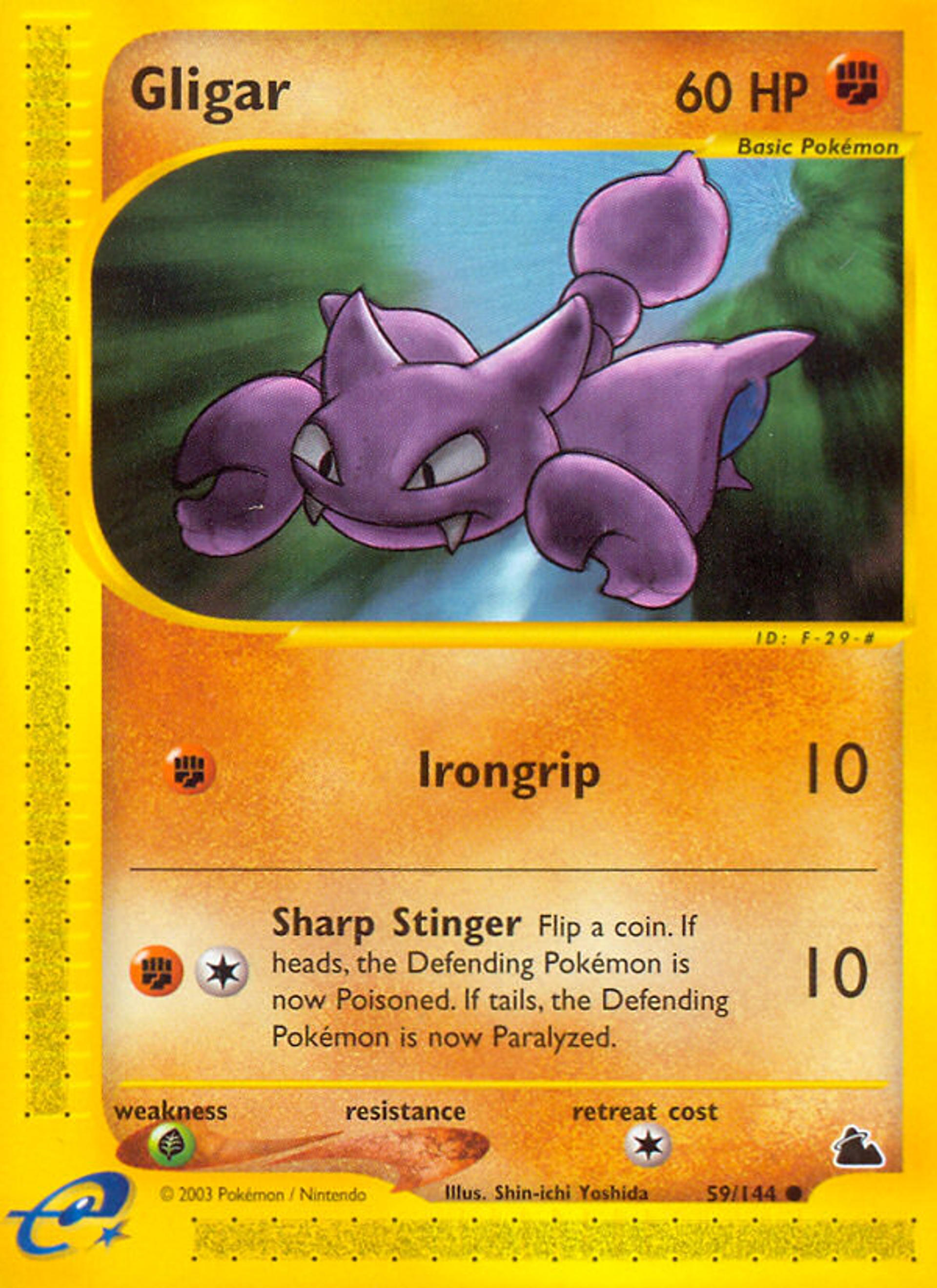 Gligar — Skyridge — Pokemon