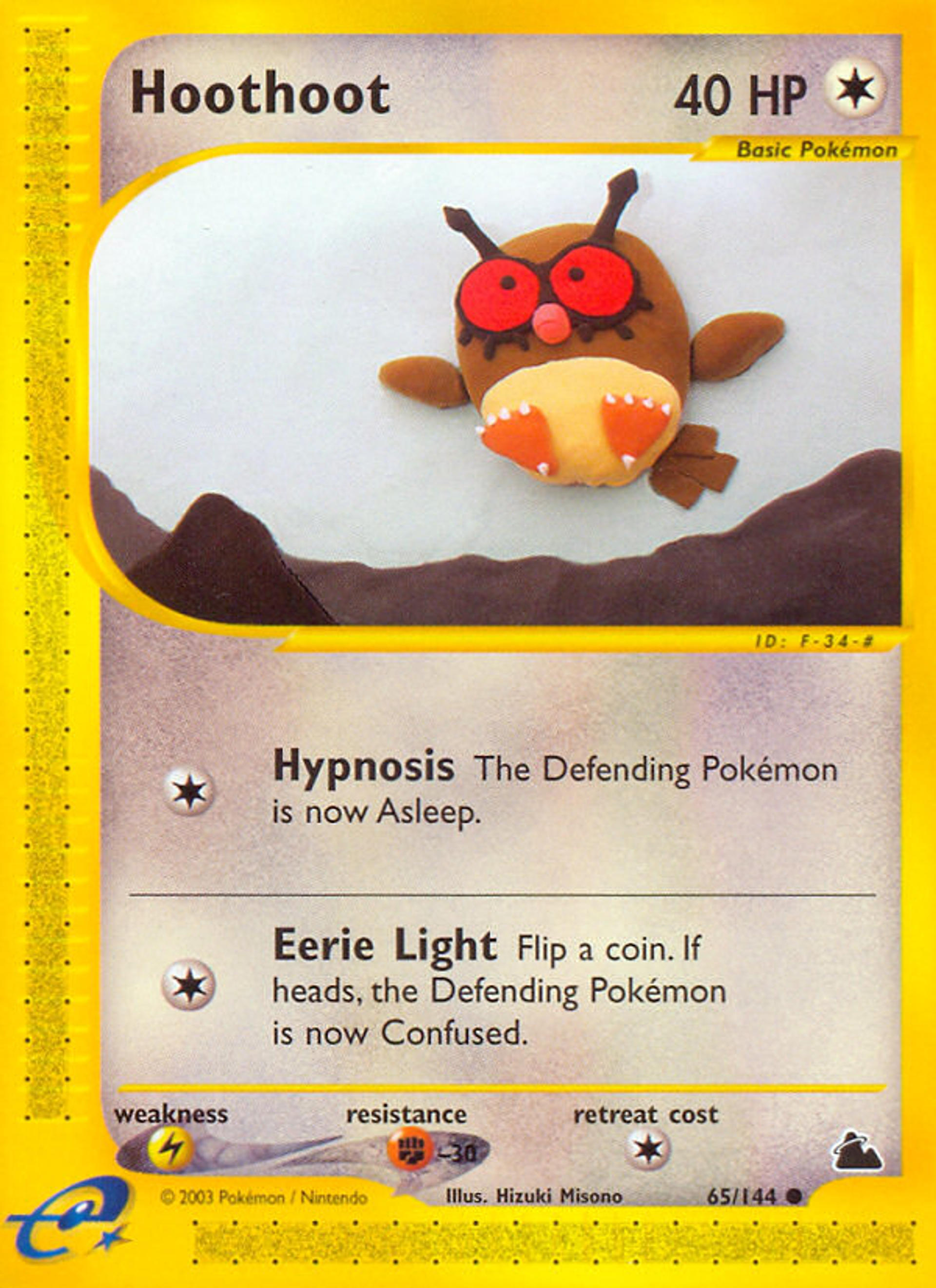 Hoothoot — Skyridge — Pokemon