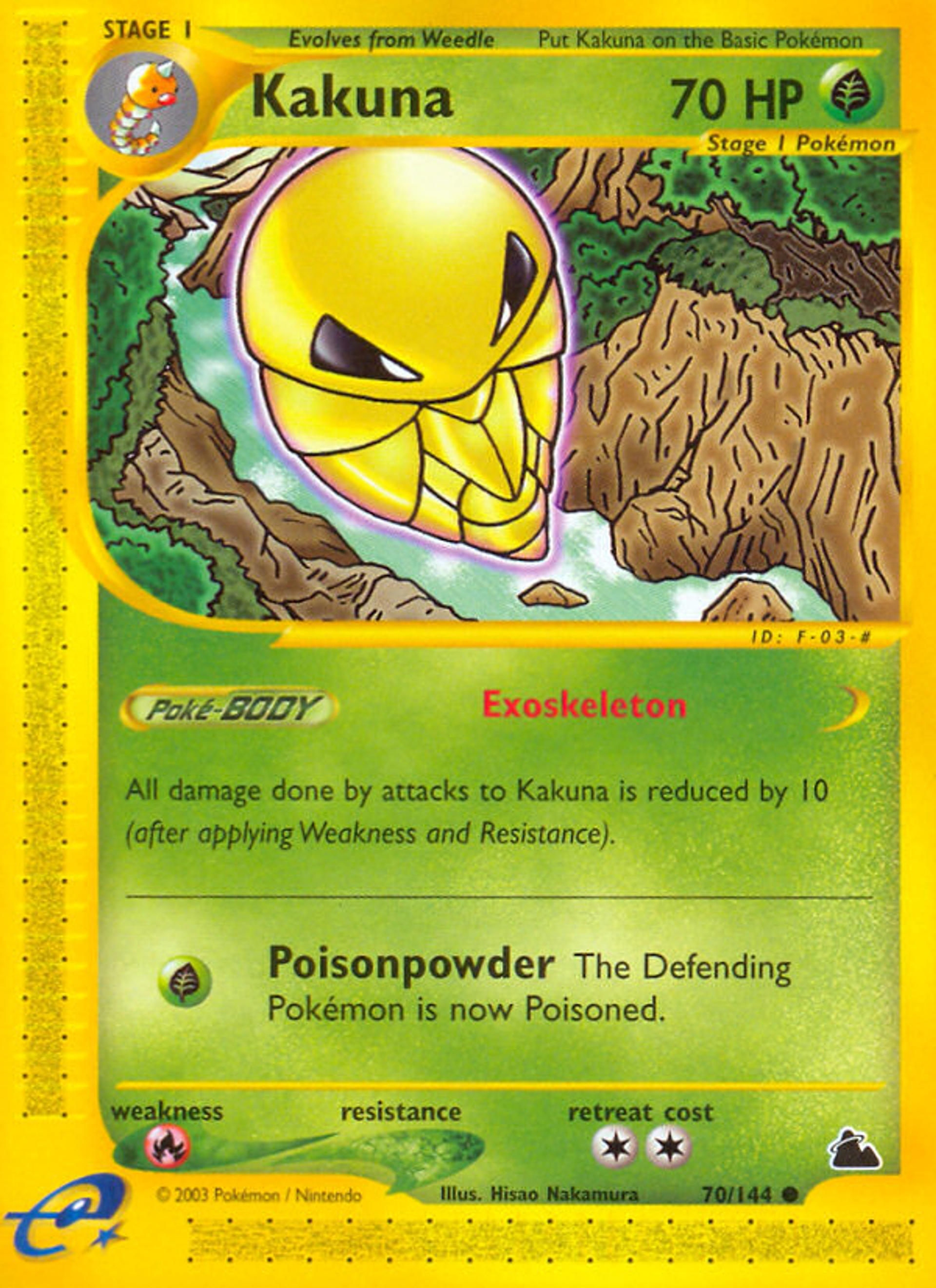 Kakuna — Skyridge — Pokemon