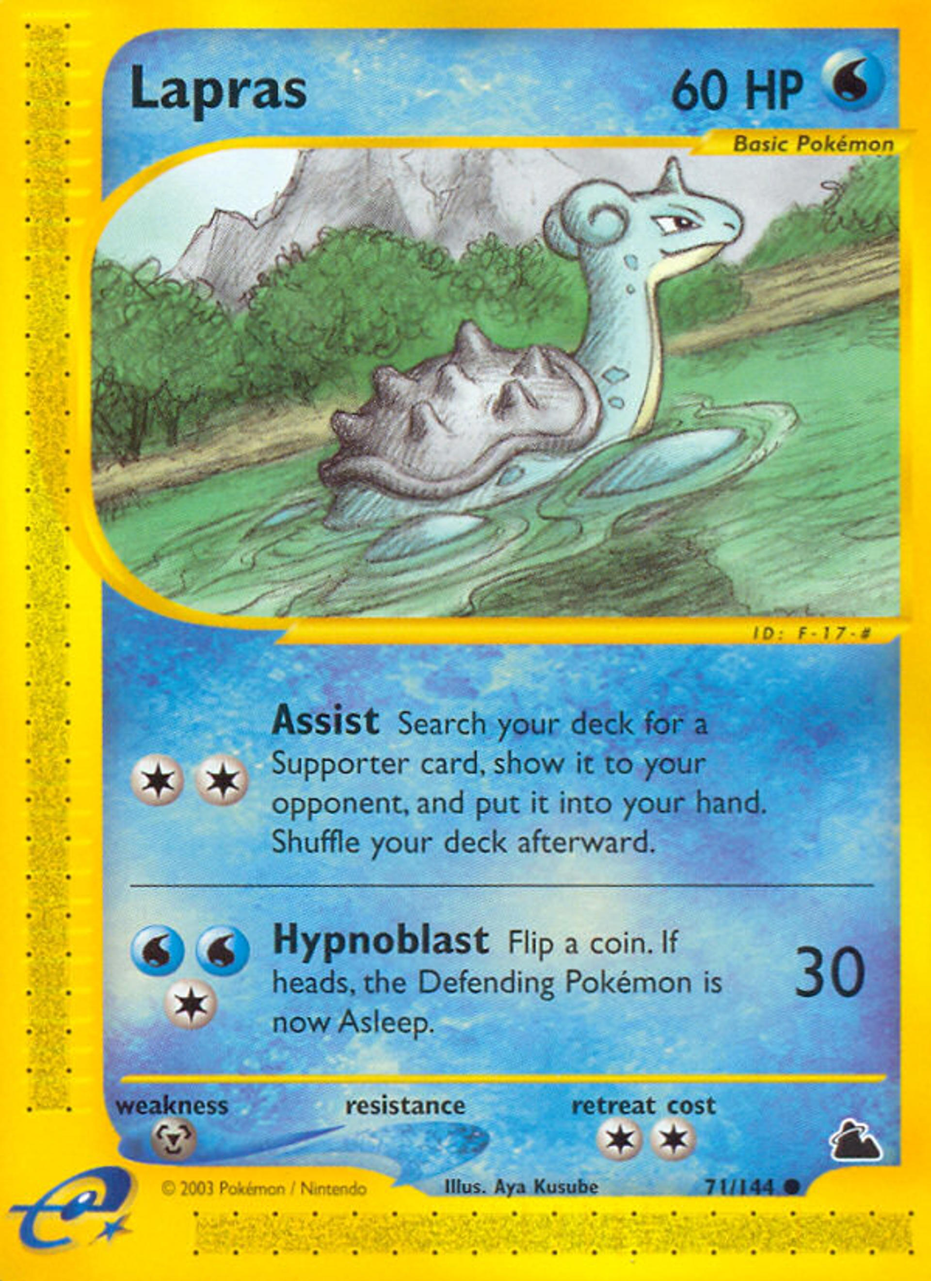 Lapras — Skyridge — Pokémon
