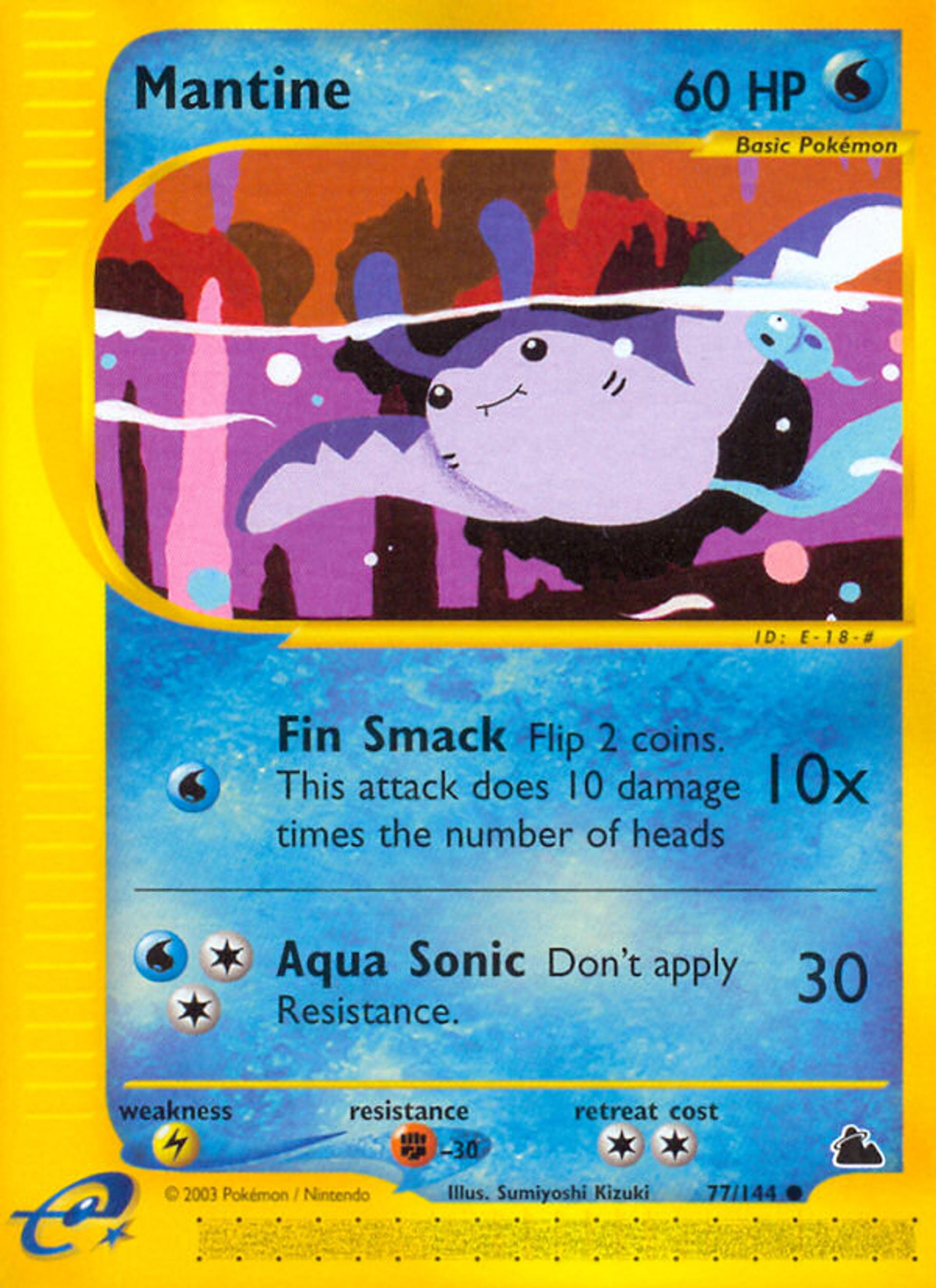 Mantine — Skyridge — Pokémon