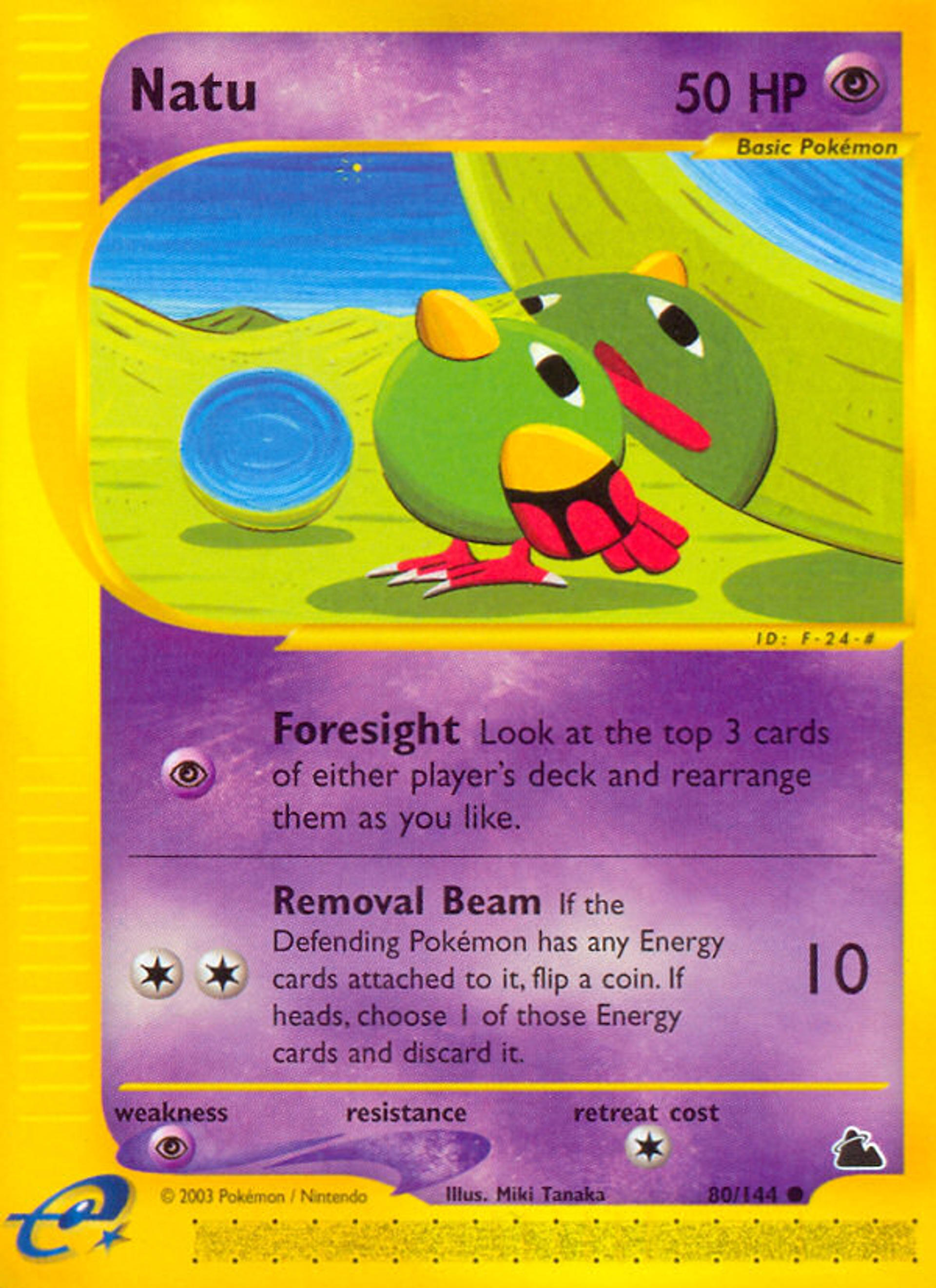 Natu — Skyridge — Pokemon