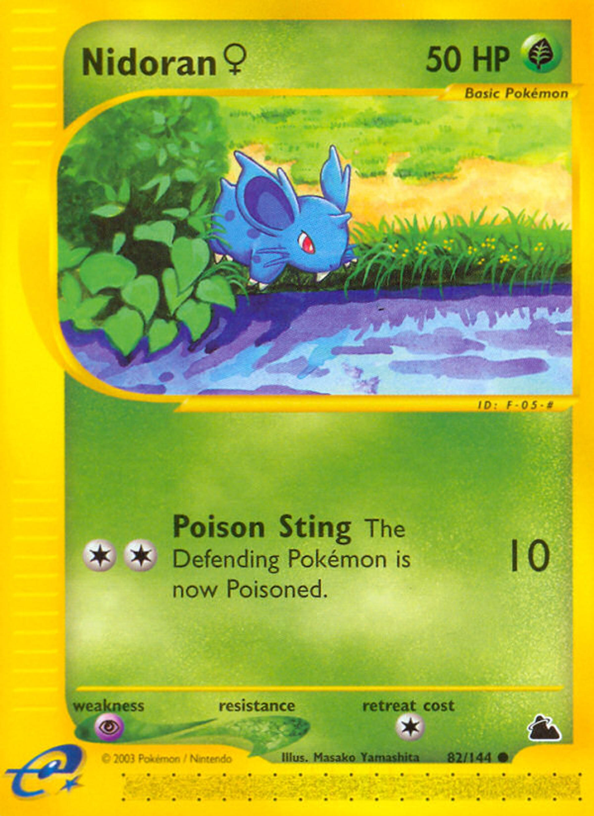 Nidoran F — Skyridge — Pokemon