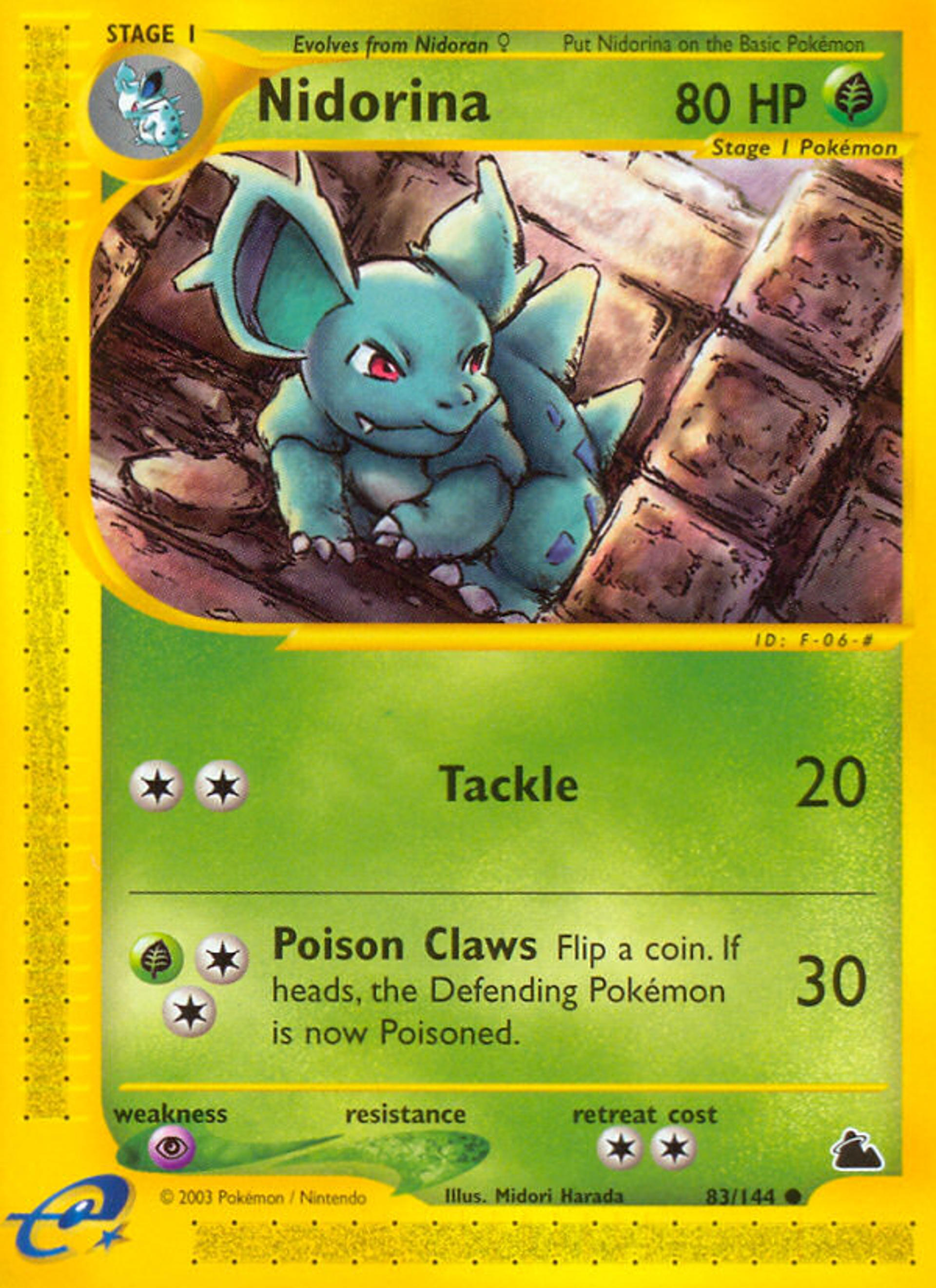 Nidorina — Skyridge — Pokemon