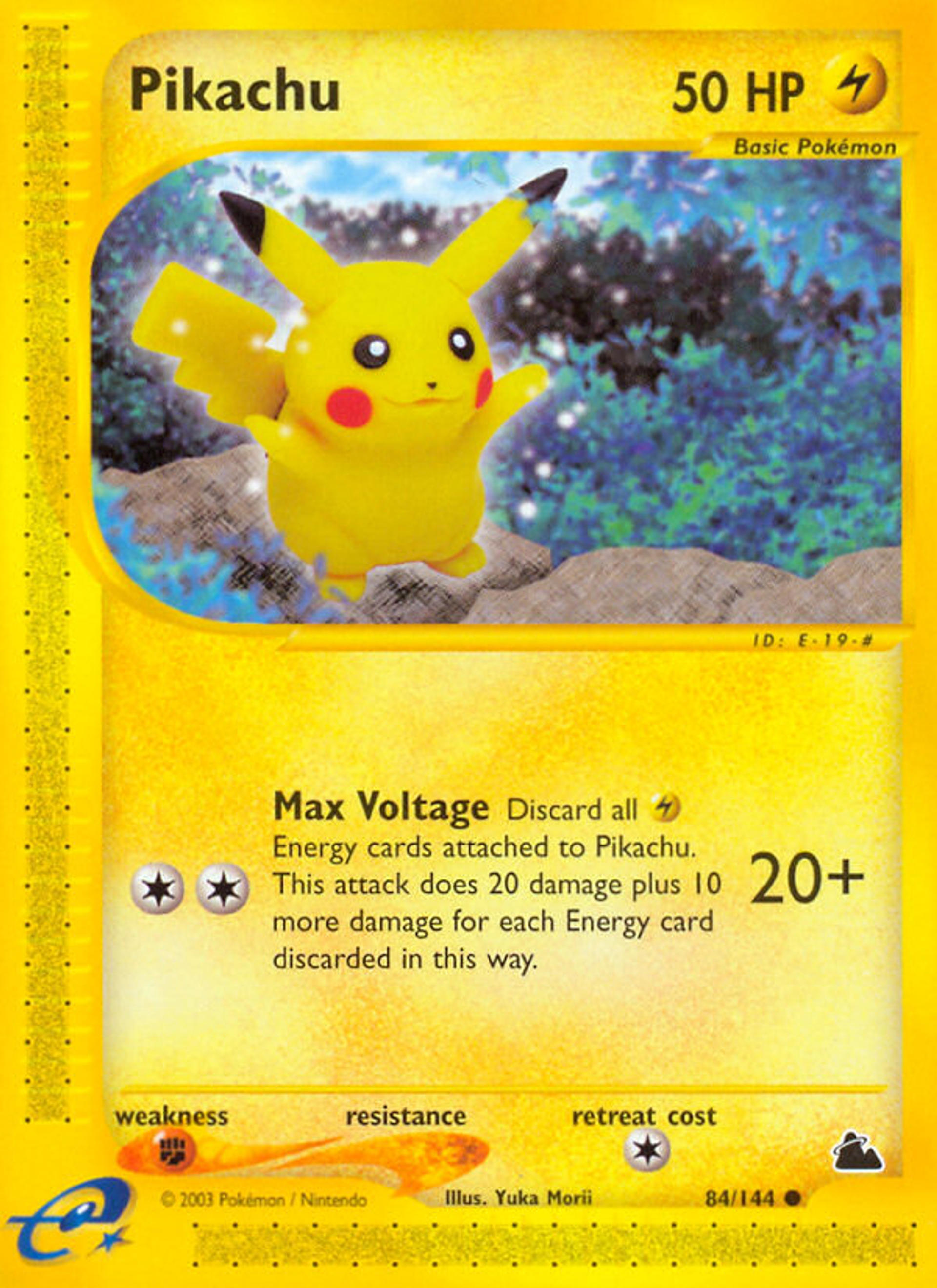Pikachu — Skyridge — Pokémon