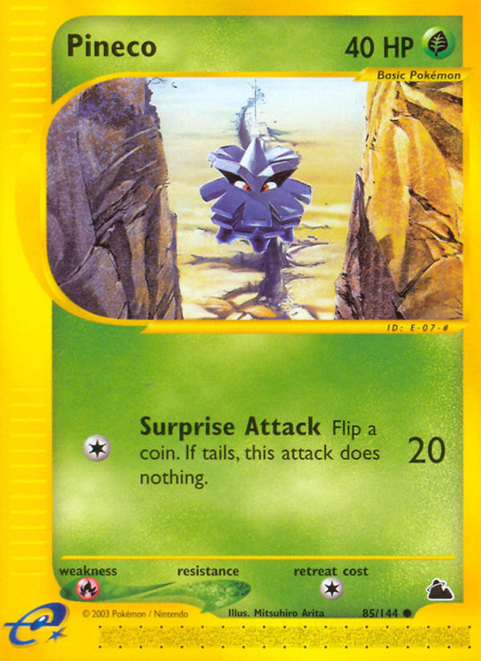 Pineco — Skyridge — Pokemon