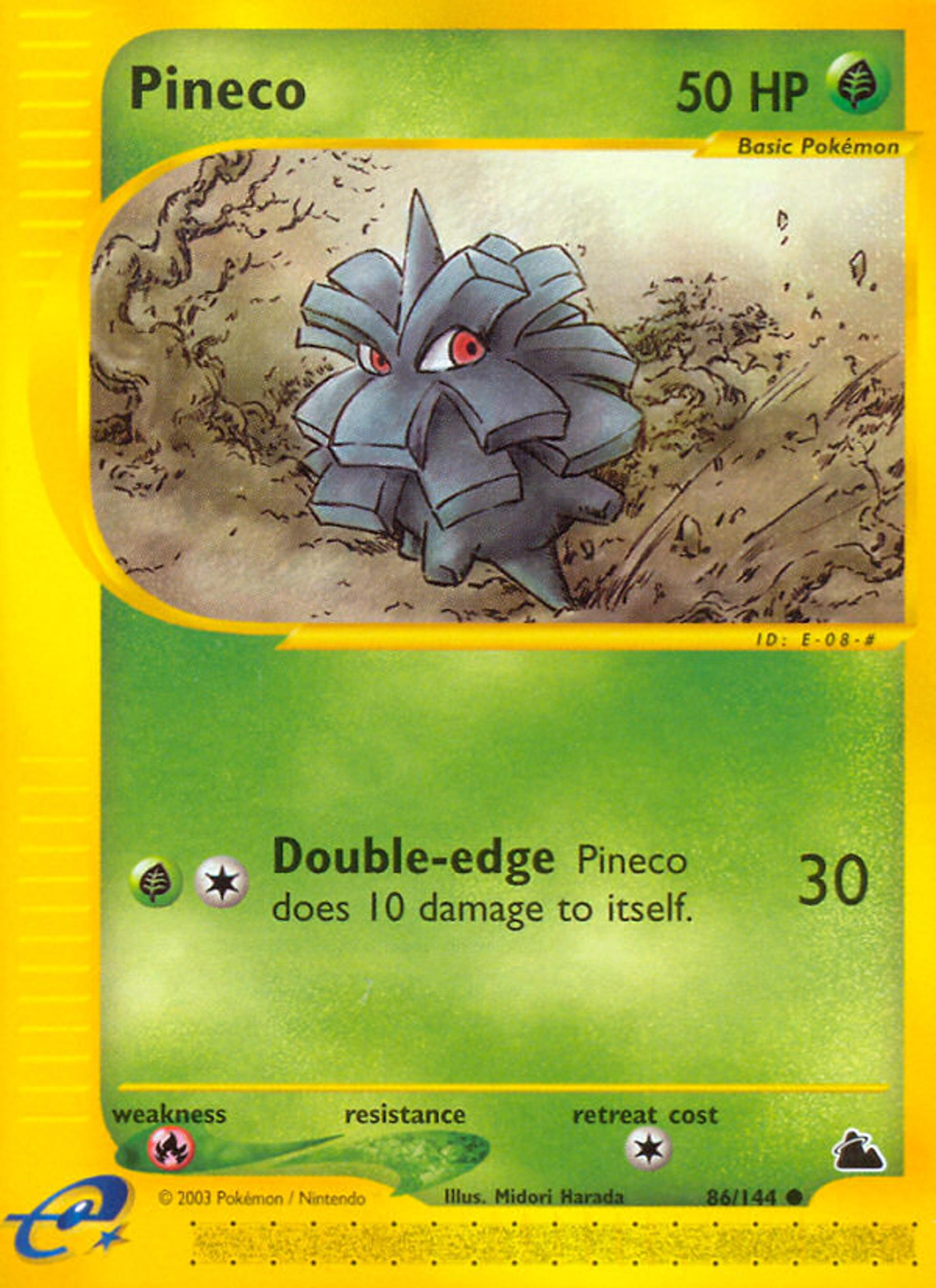 Pineco — Skyridge — Pokemon