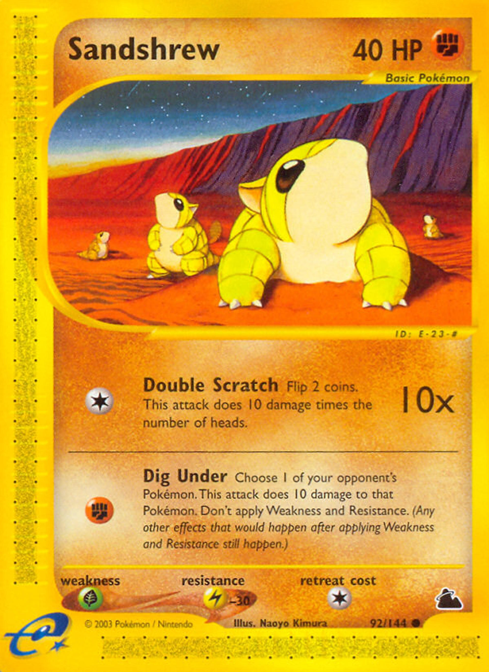 Sandshrew — Skyridge — Pokemon