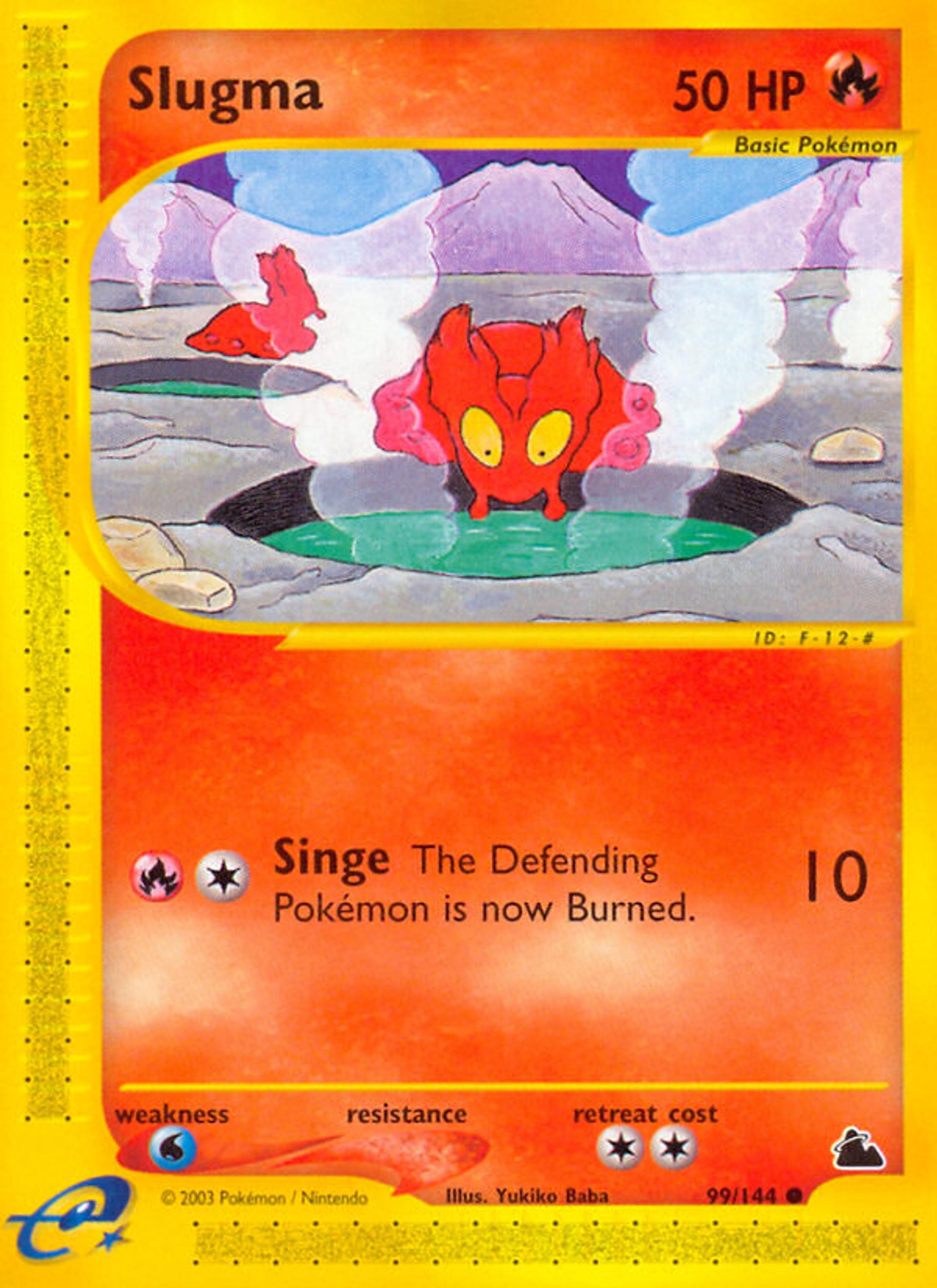 Slugma — Skyridge — Pokemon