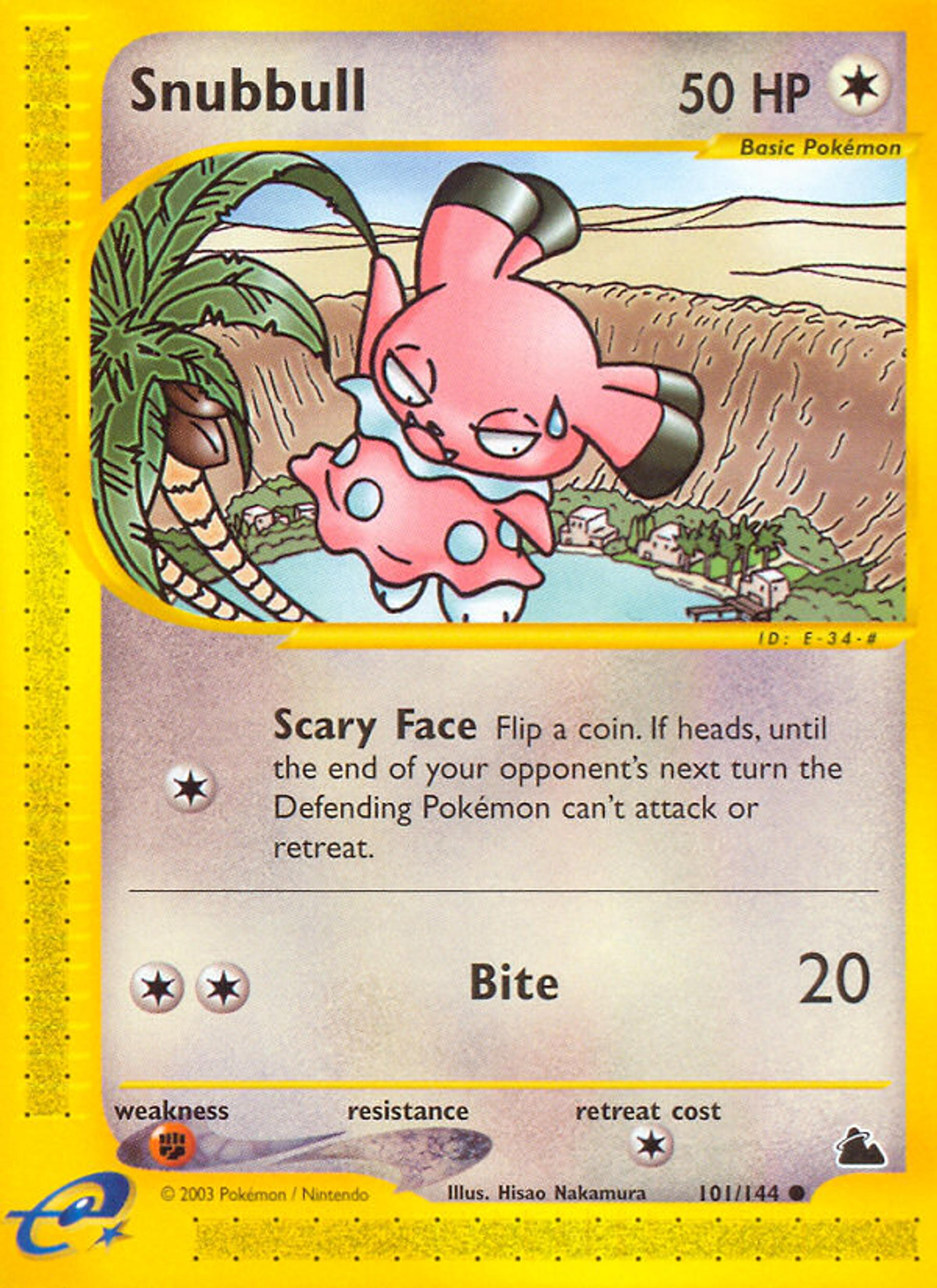 Snubbull — Skyridge — Pokémon