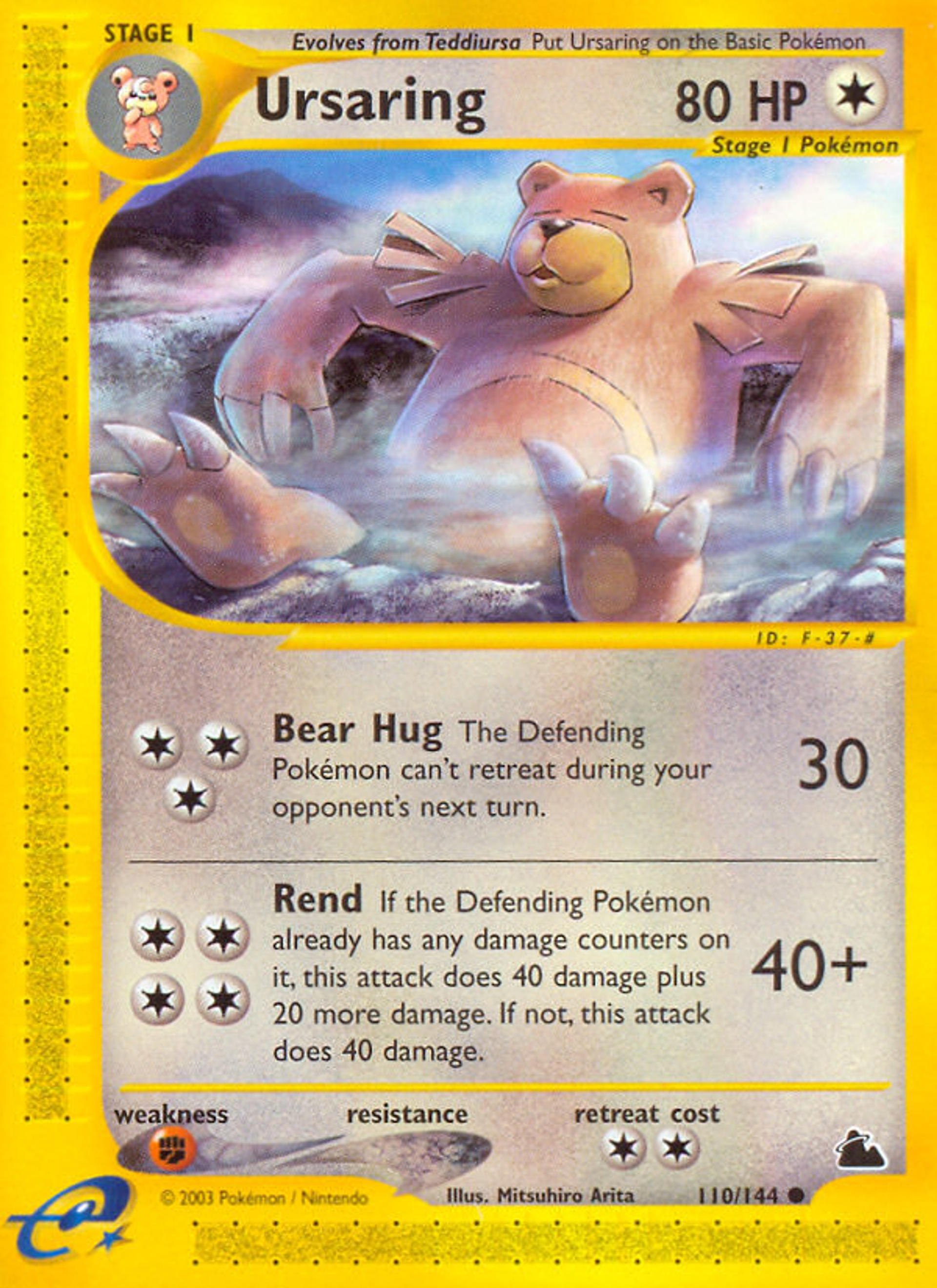 Ursaring — Skyridge — Pokemon