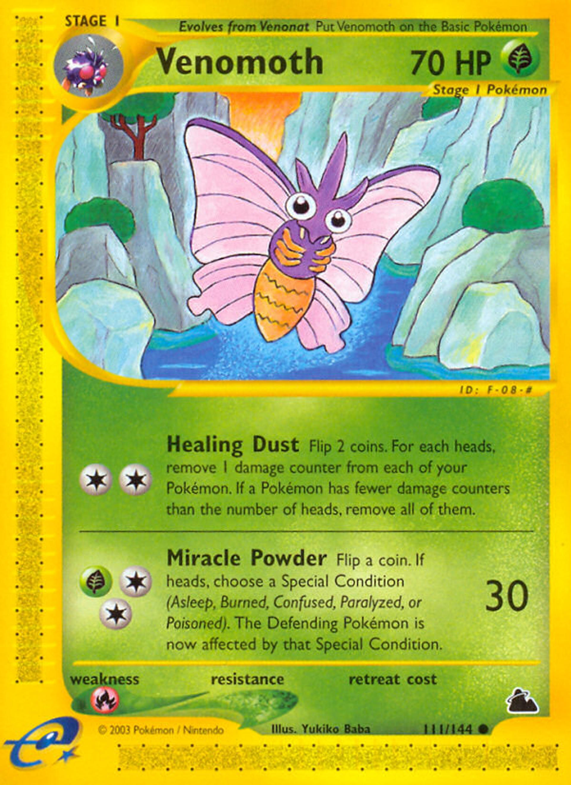 Venomoth — Skyridge — Pokemon
