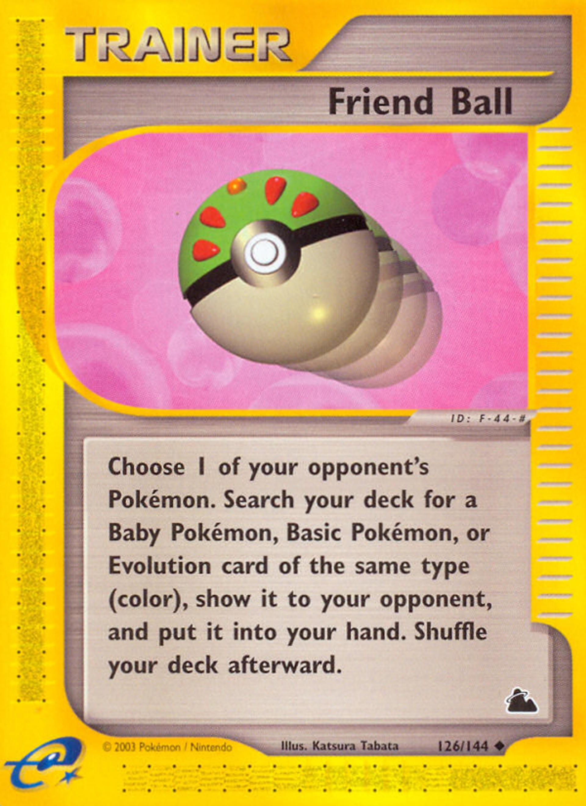Friend Ball — Skyridge — Pokemon