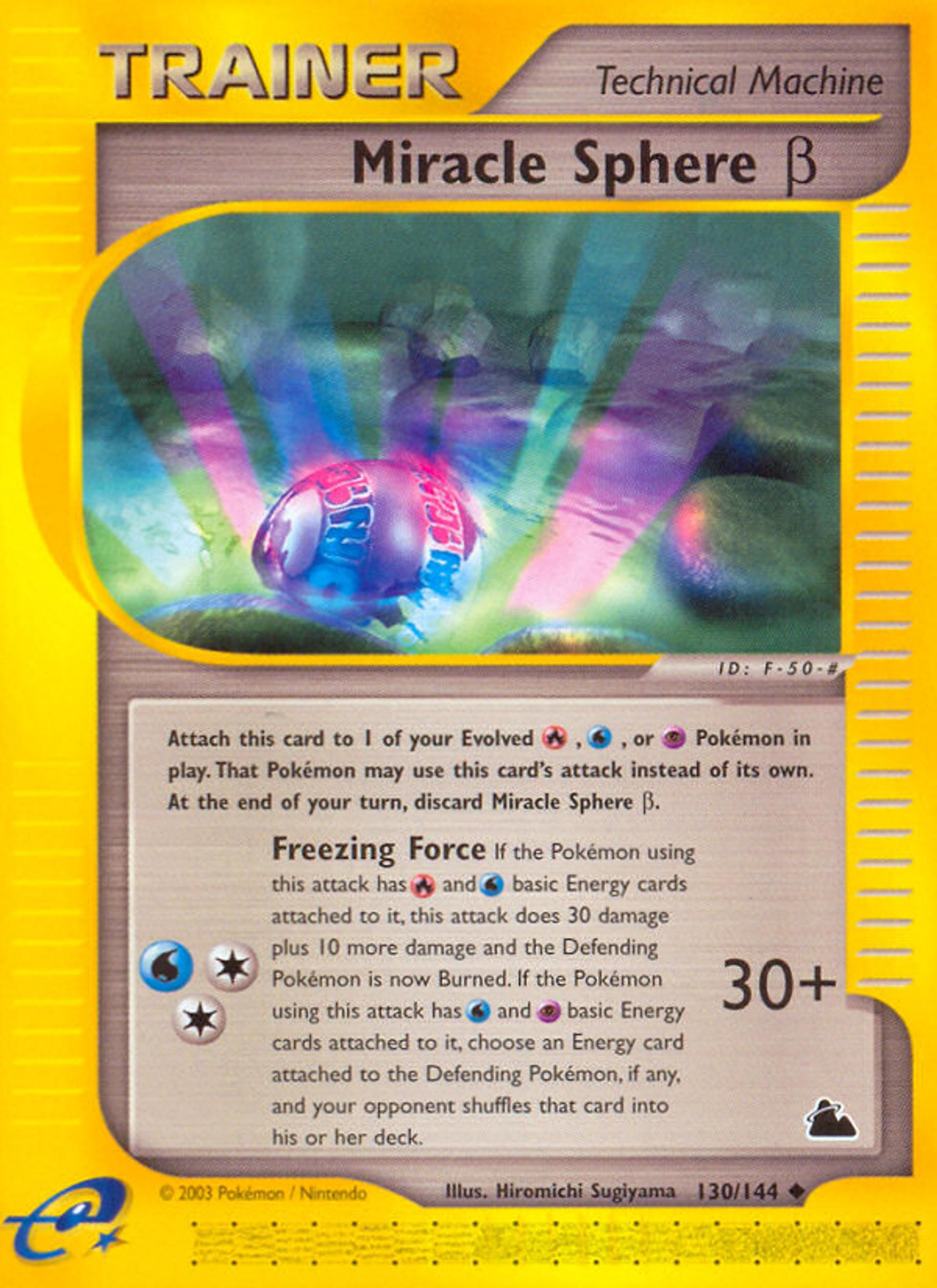Miracle Sphere Beta — Skyridge — Pokemon
