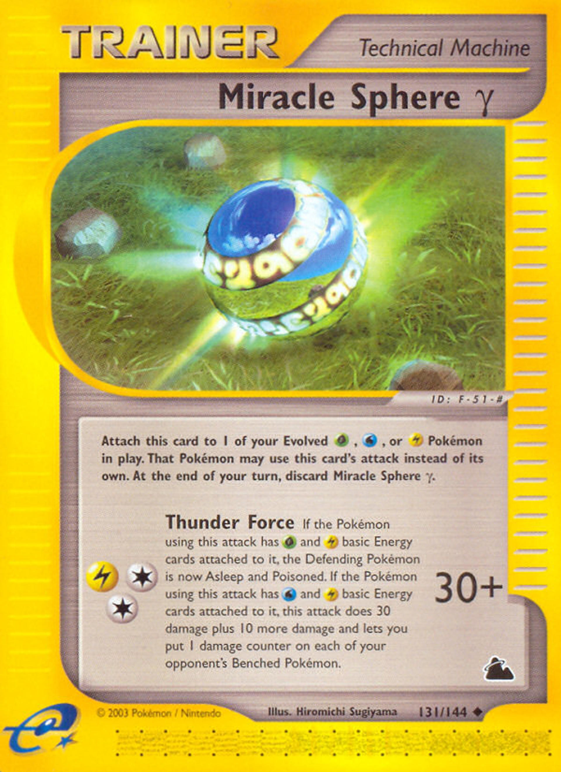 Miracle Sphere Gamma — Skyridge — Pokémon