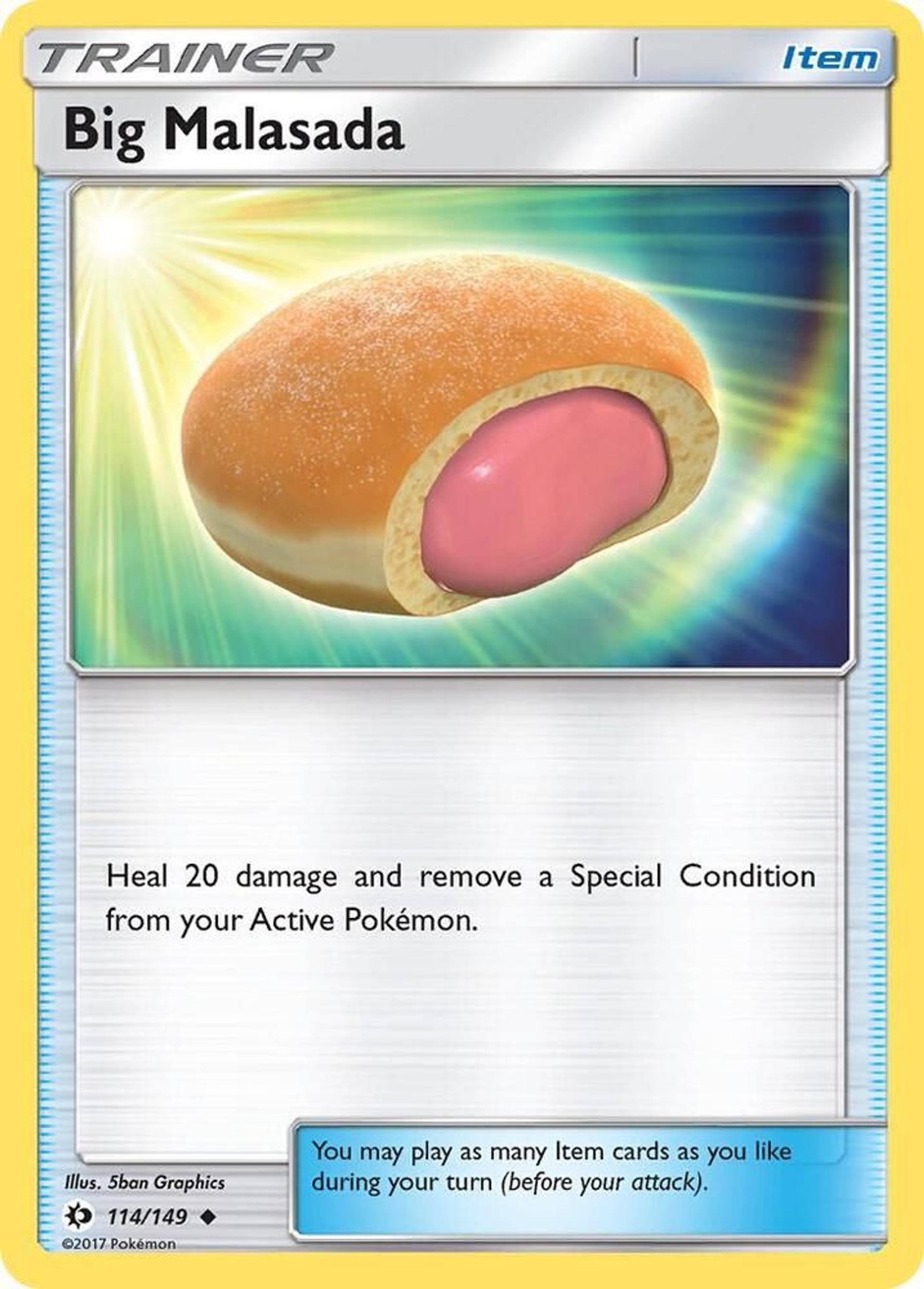 Big Malasada — SM Base Set — Pokemon