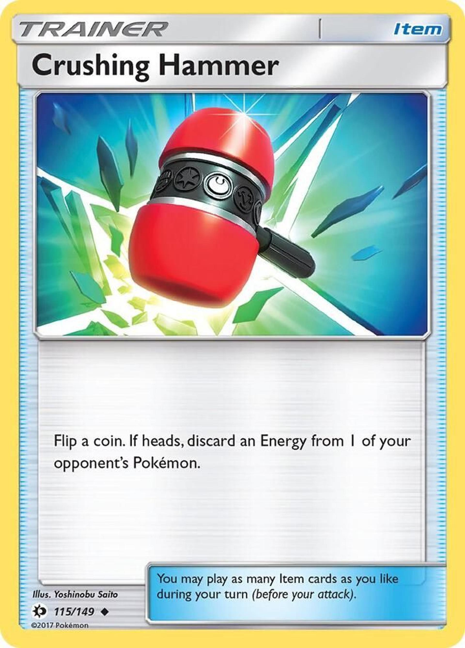 Crushing Hammer — SM Base Set — Pokemon