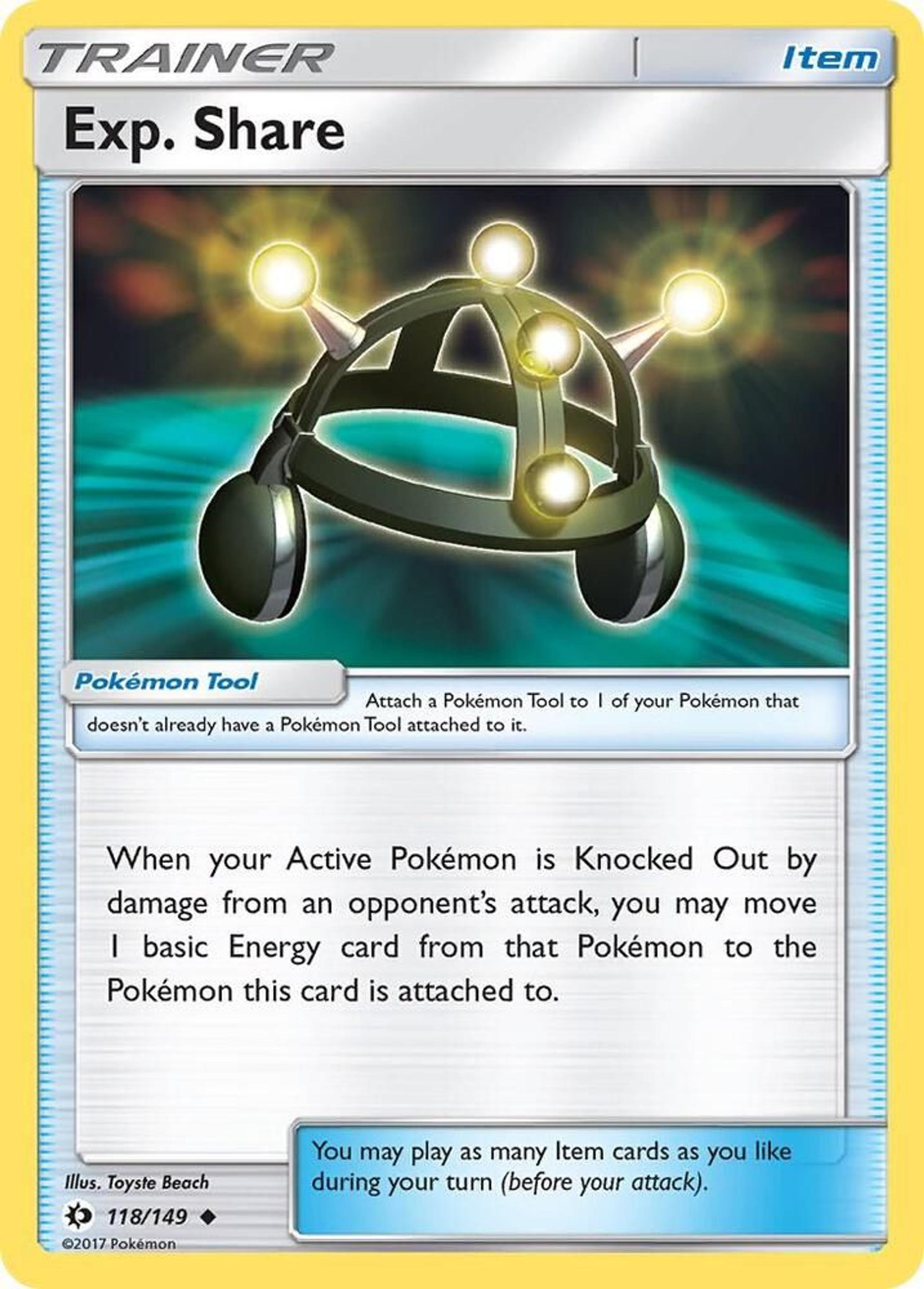 Exp. Share — SM Base Set — Pokemon