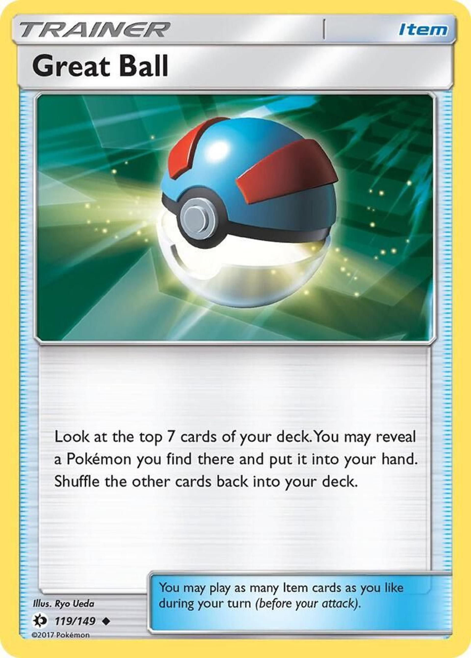 Great Ball — SM Base Set — Pokemon