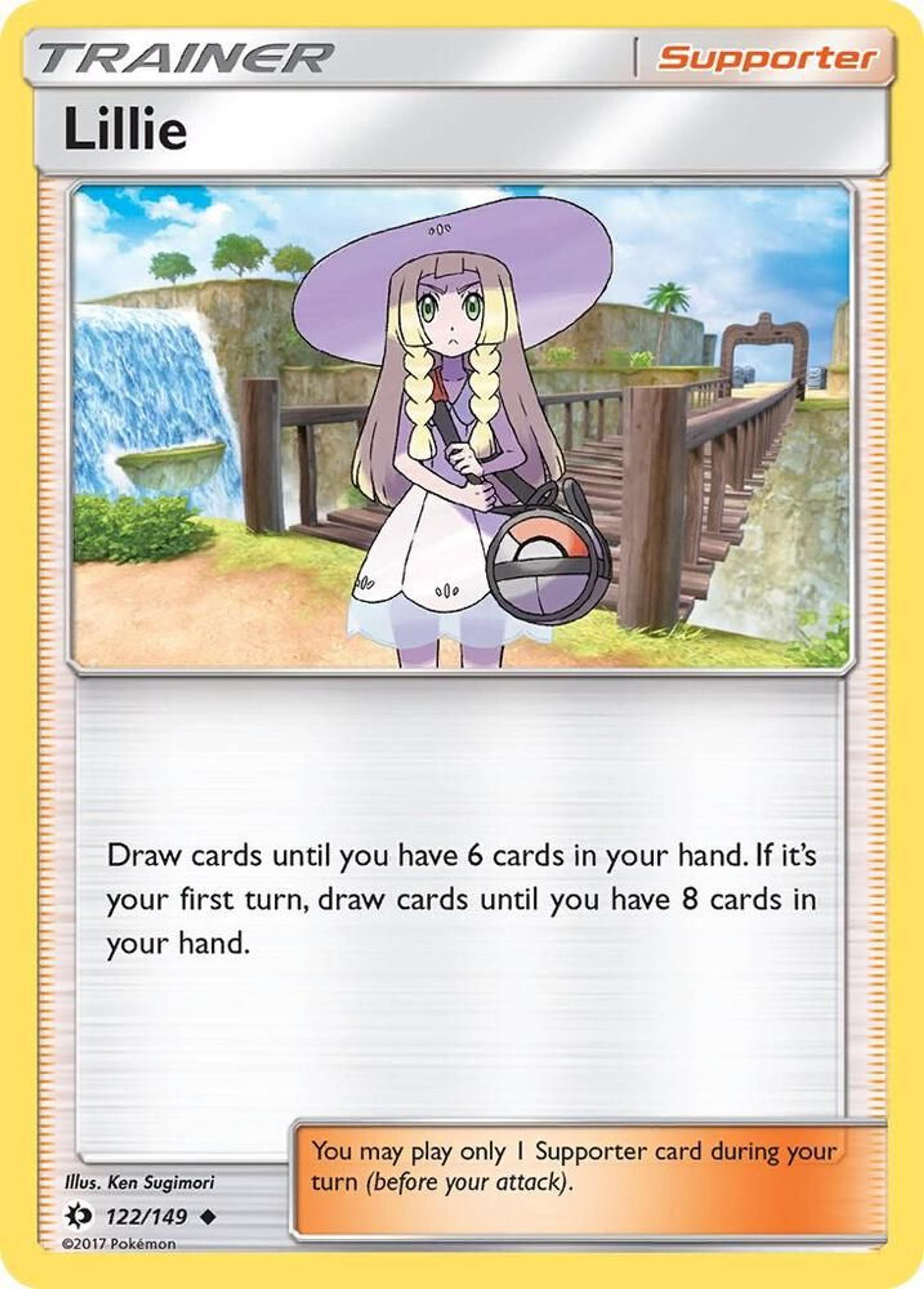 Lillie — SM Base Set — Pokemon