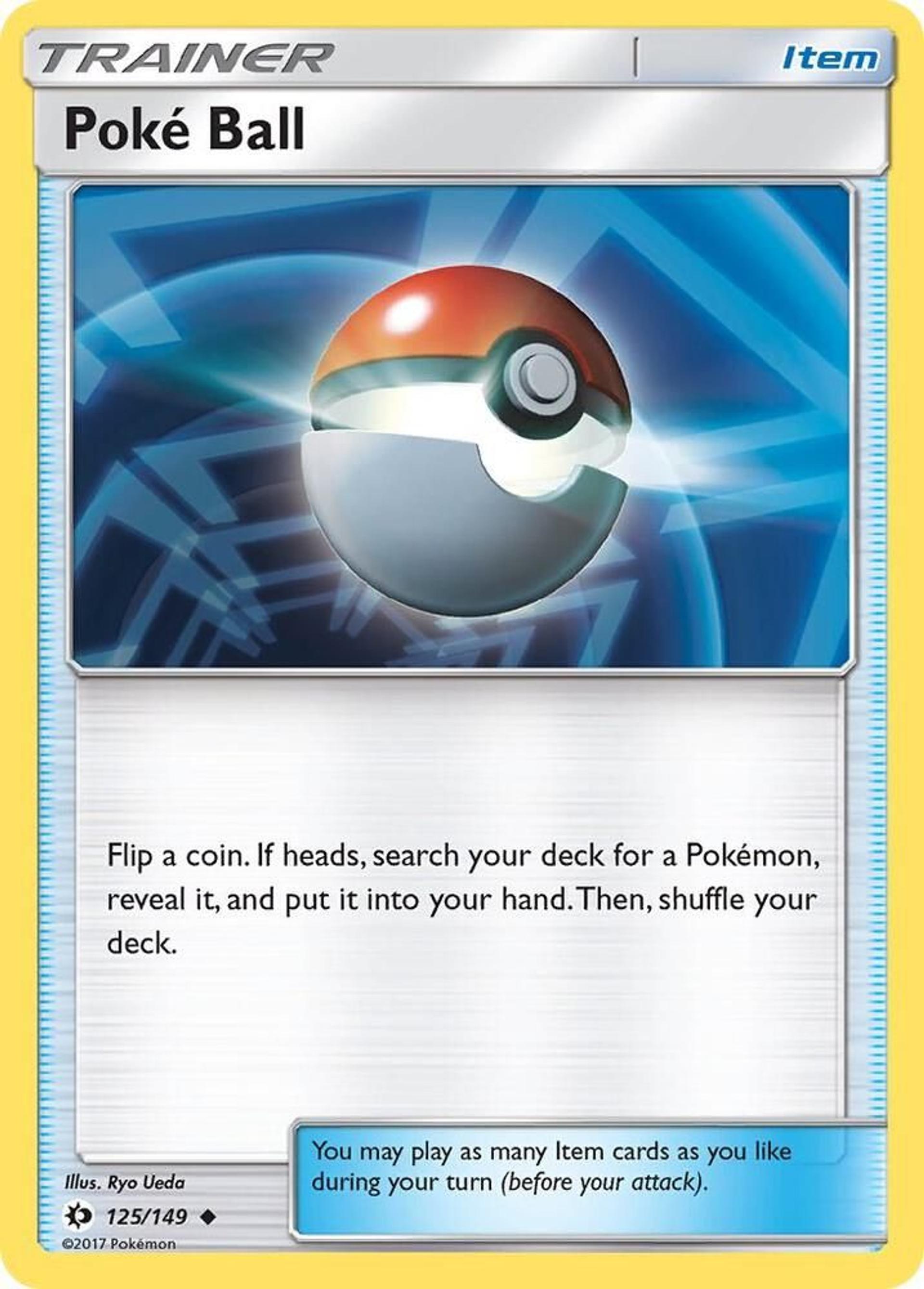 Poke Ball — SM Base Set — Pokemon